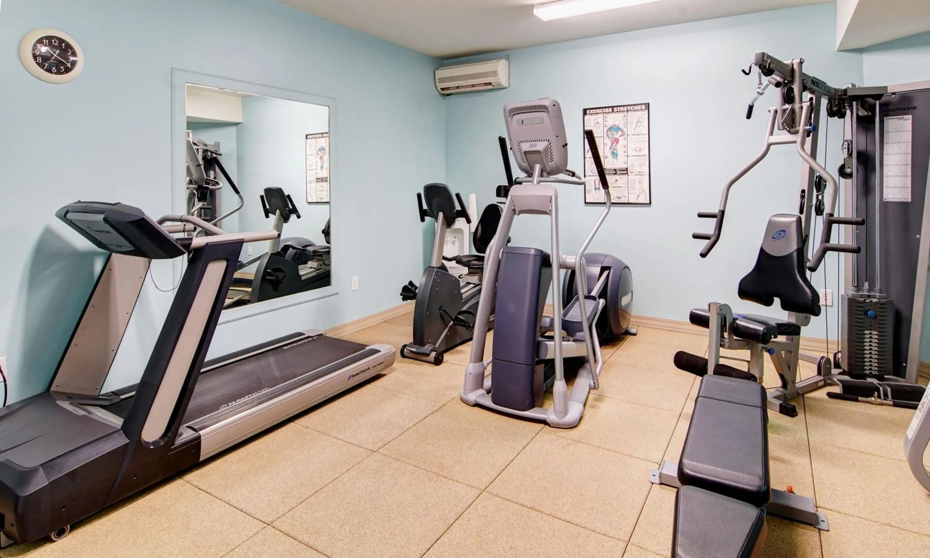 Fitness centre/facilities in Phoenix Inn Suites Albany