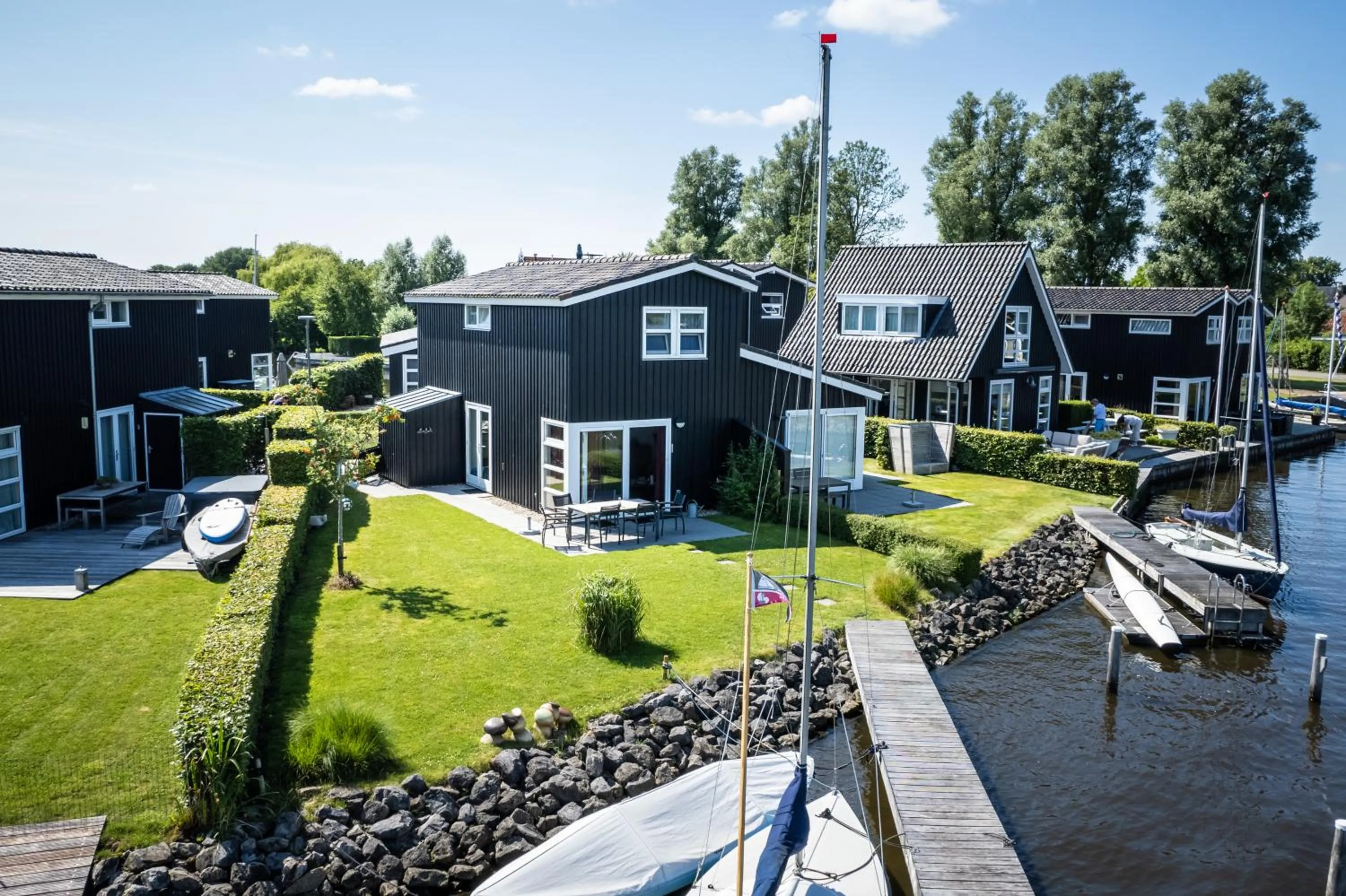 Waterpark Oan 'e Poel bij Sneekermeer