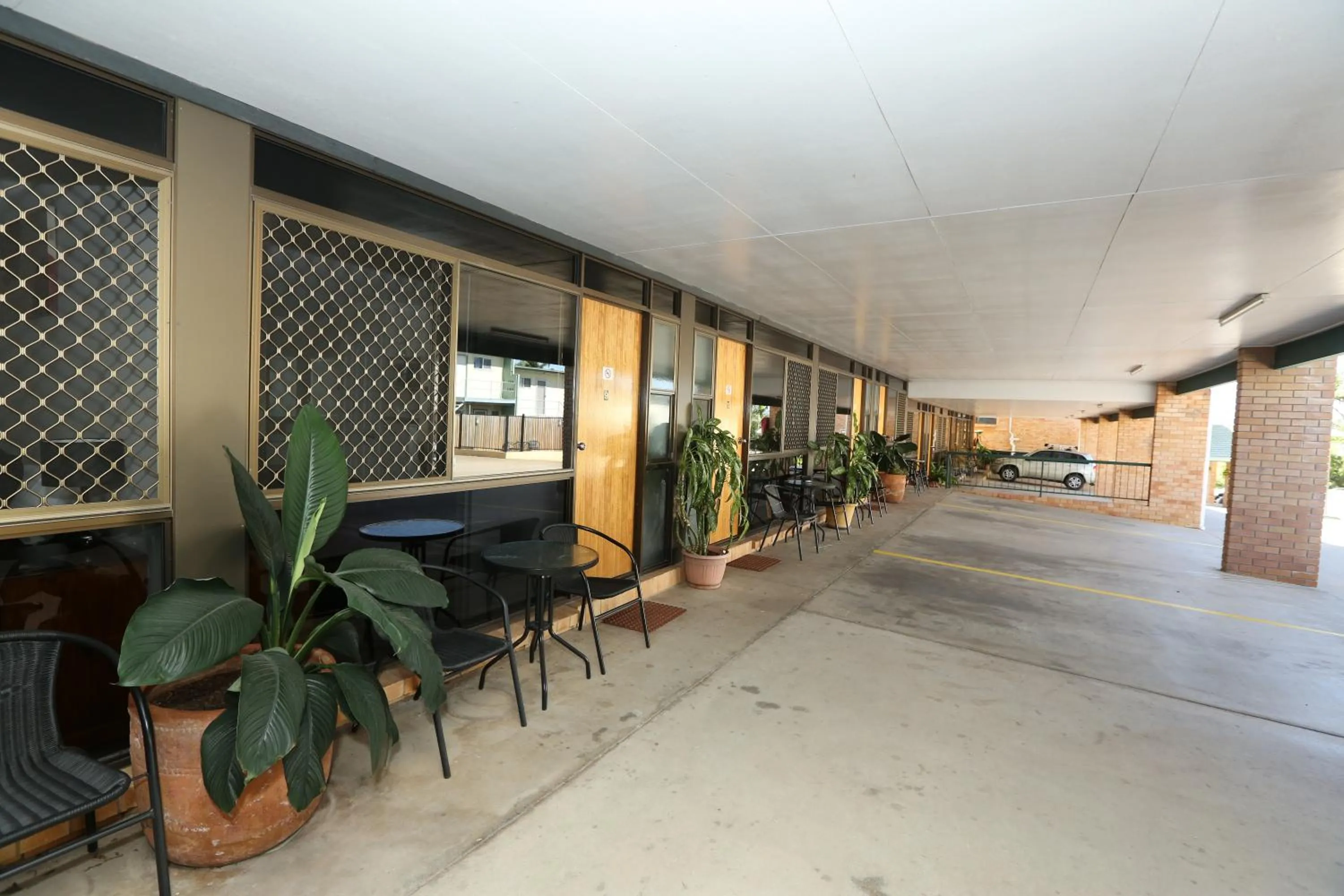 Facade/entrance in Amber Lodge Motel