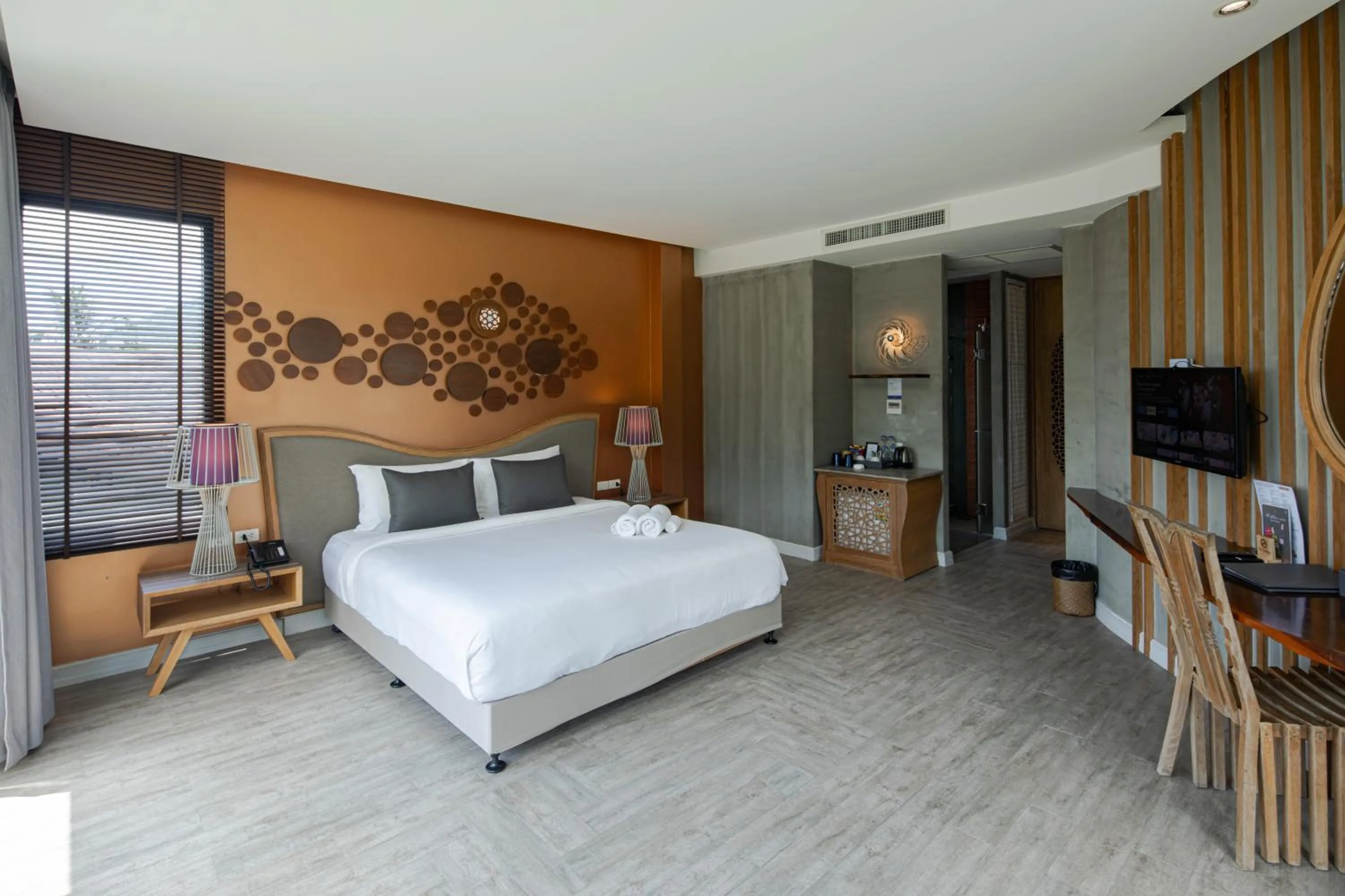 Bed in The Tarna Resort, Koh Tao