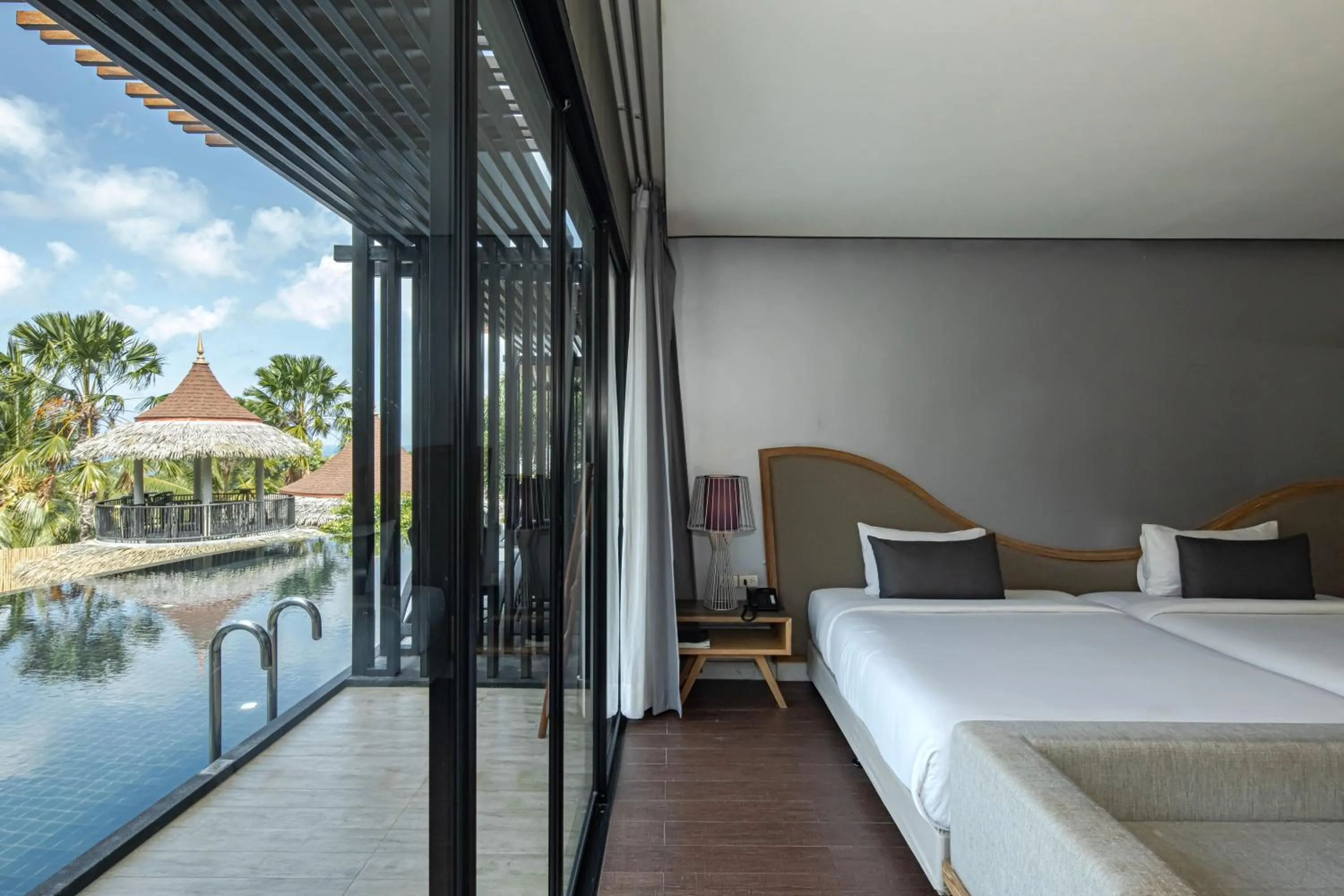Bed in The Tarna Resort, Koh Tao