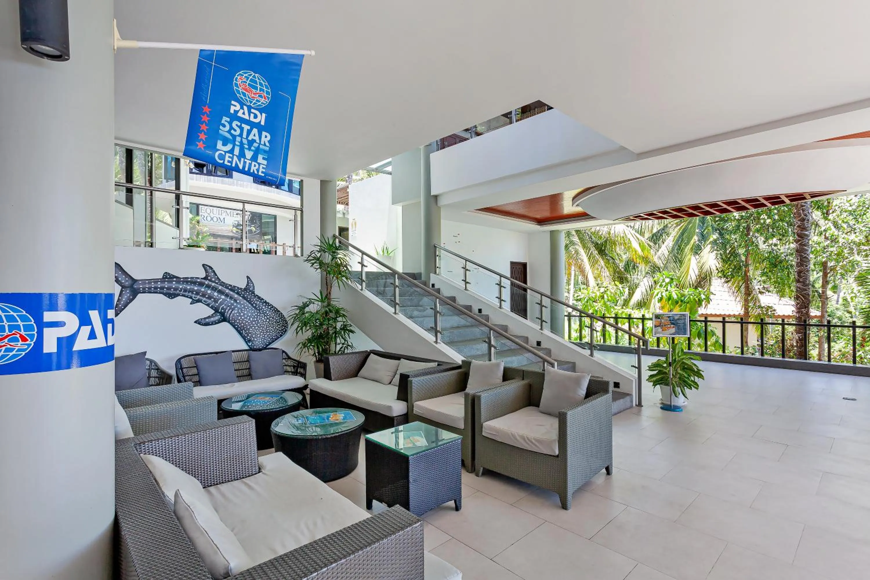 Lobby or reception in The Tarna Resort, Koh Tao