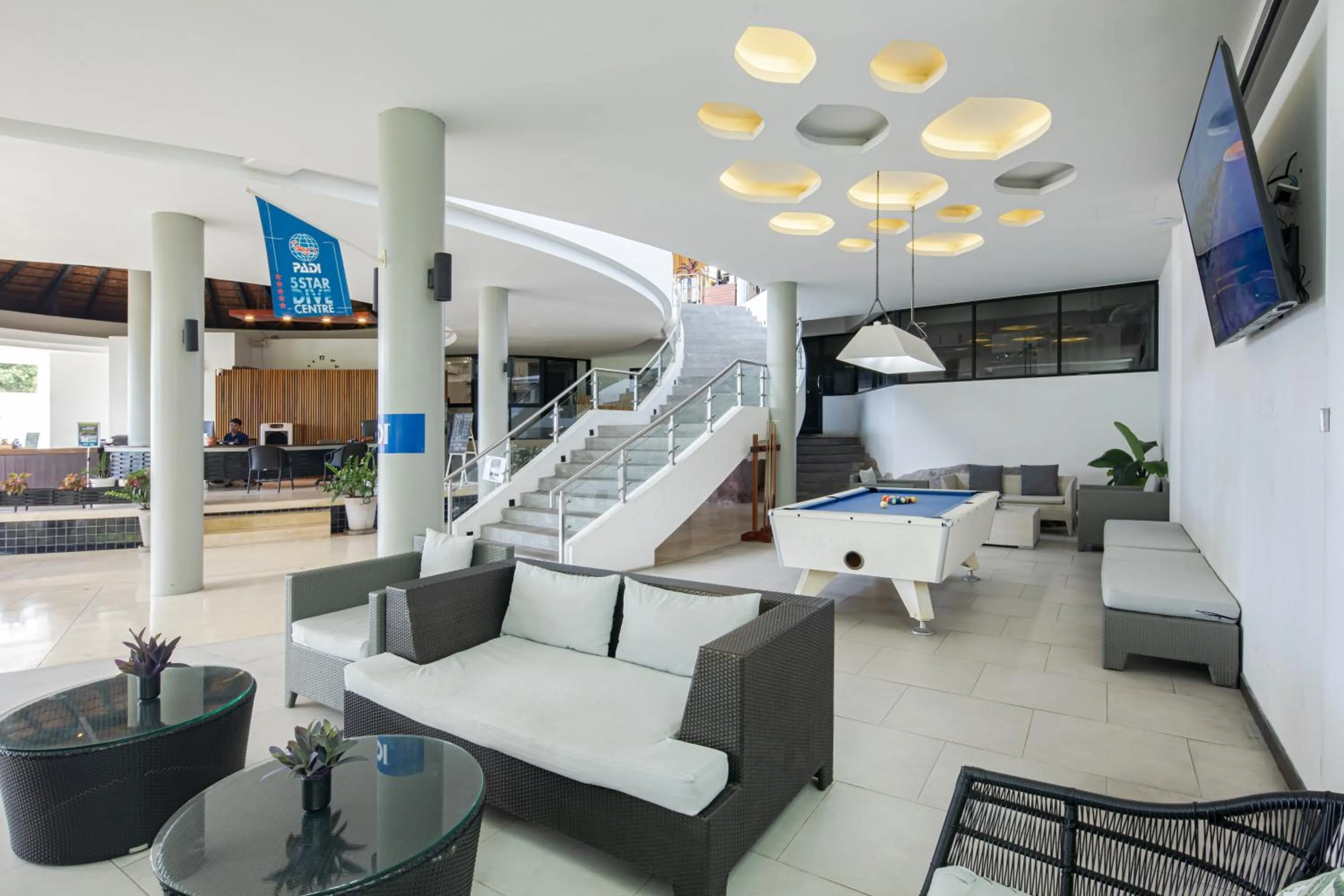 Lobby or reception in The Tarna Resort, Koh Tao