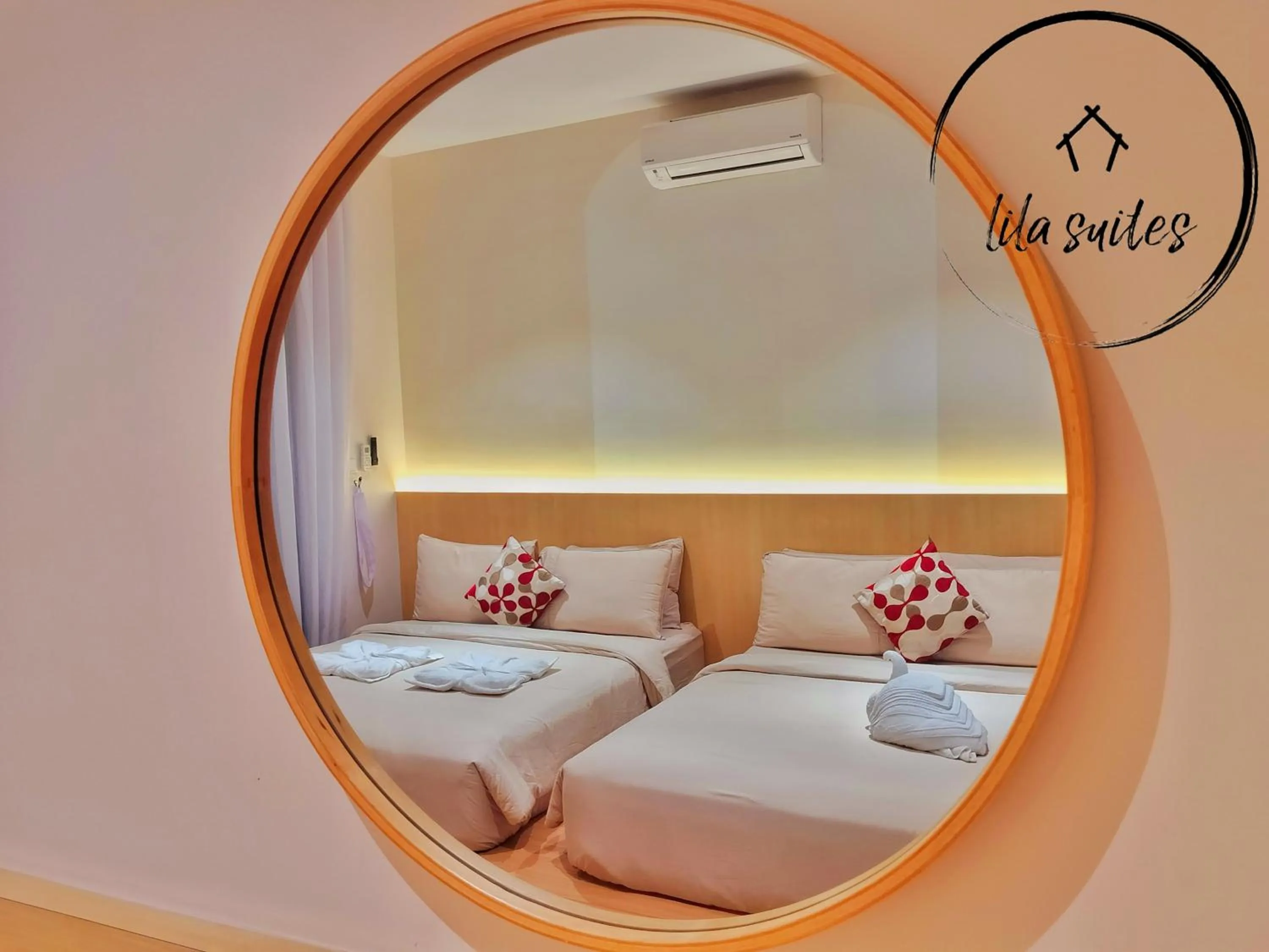 Bed in Lila Suites Quill Residence KLCC