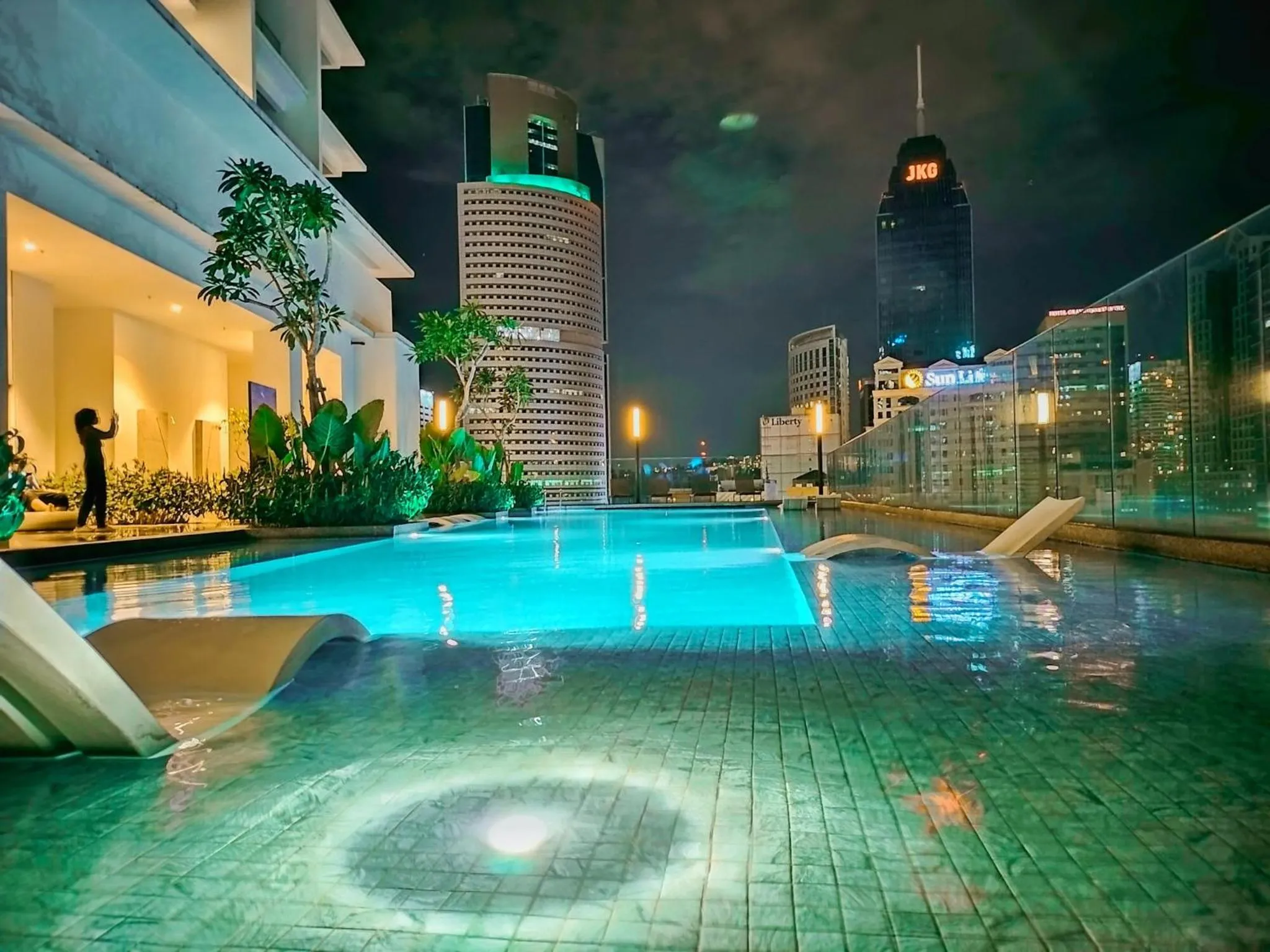 Swimming pool in Lila Suites Quill Residence KLCC