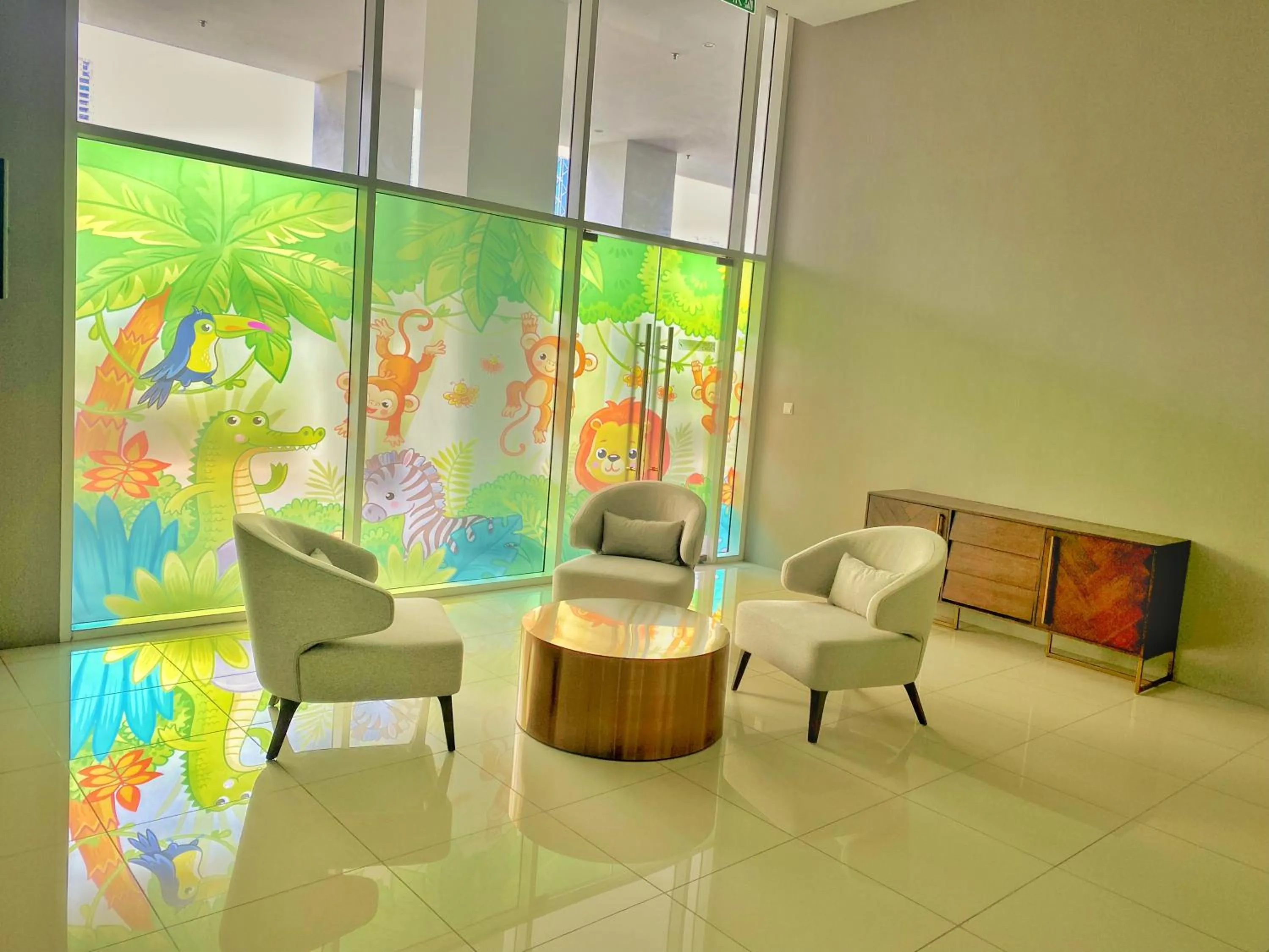 Seating area in Lila Suites Quill Residence KLCC