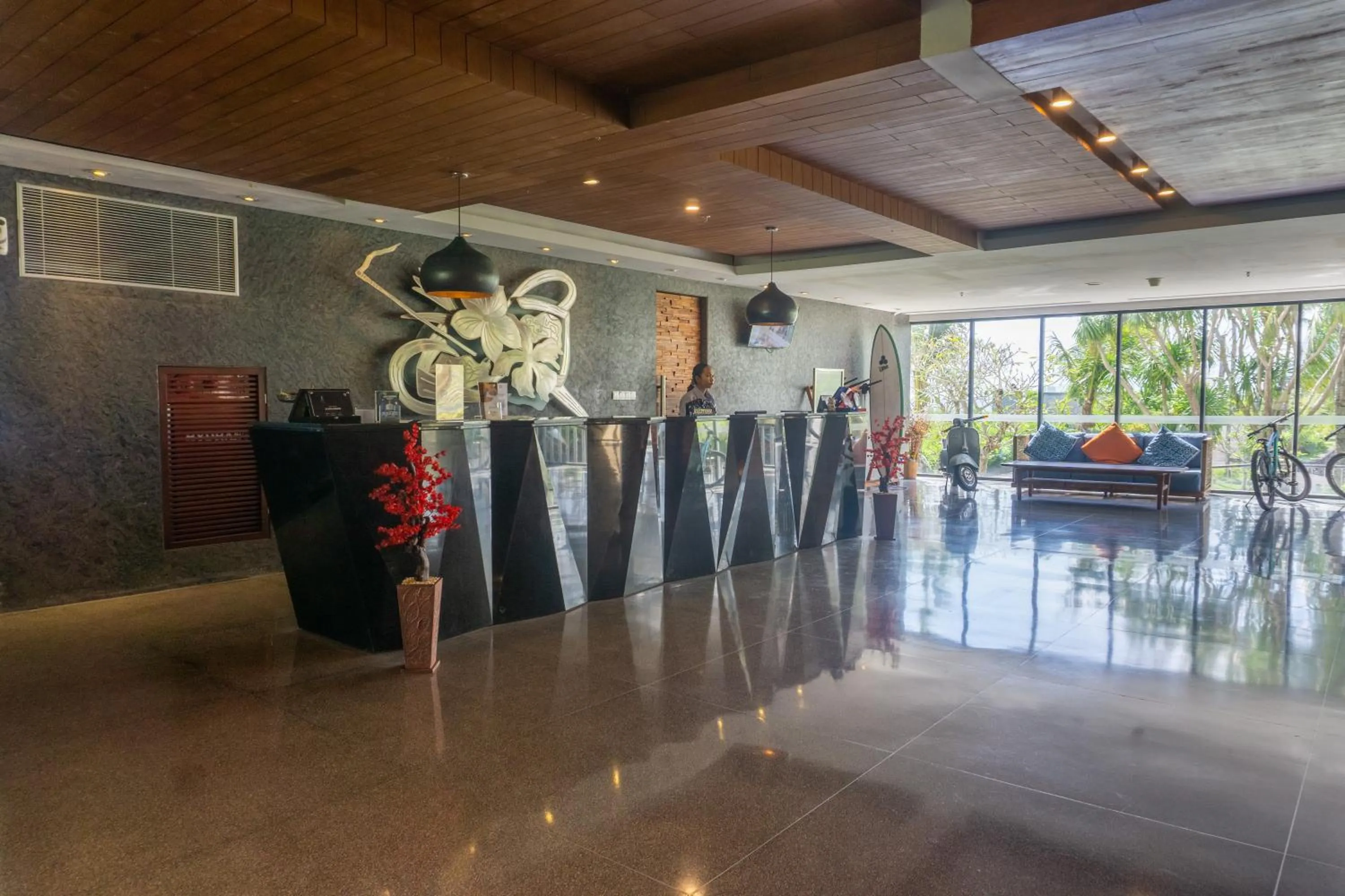 Lobby or reception in Klapa Resort