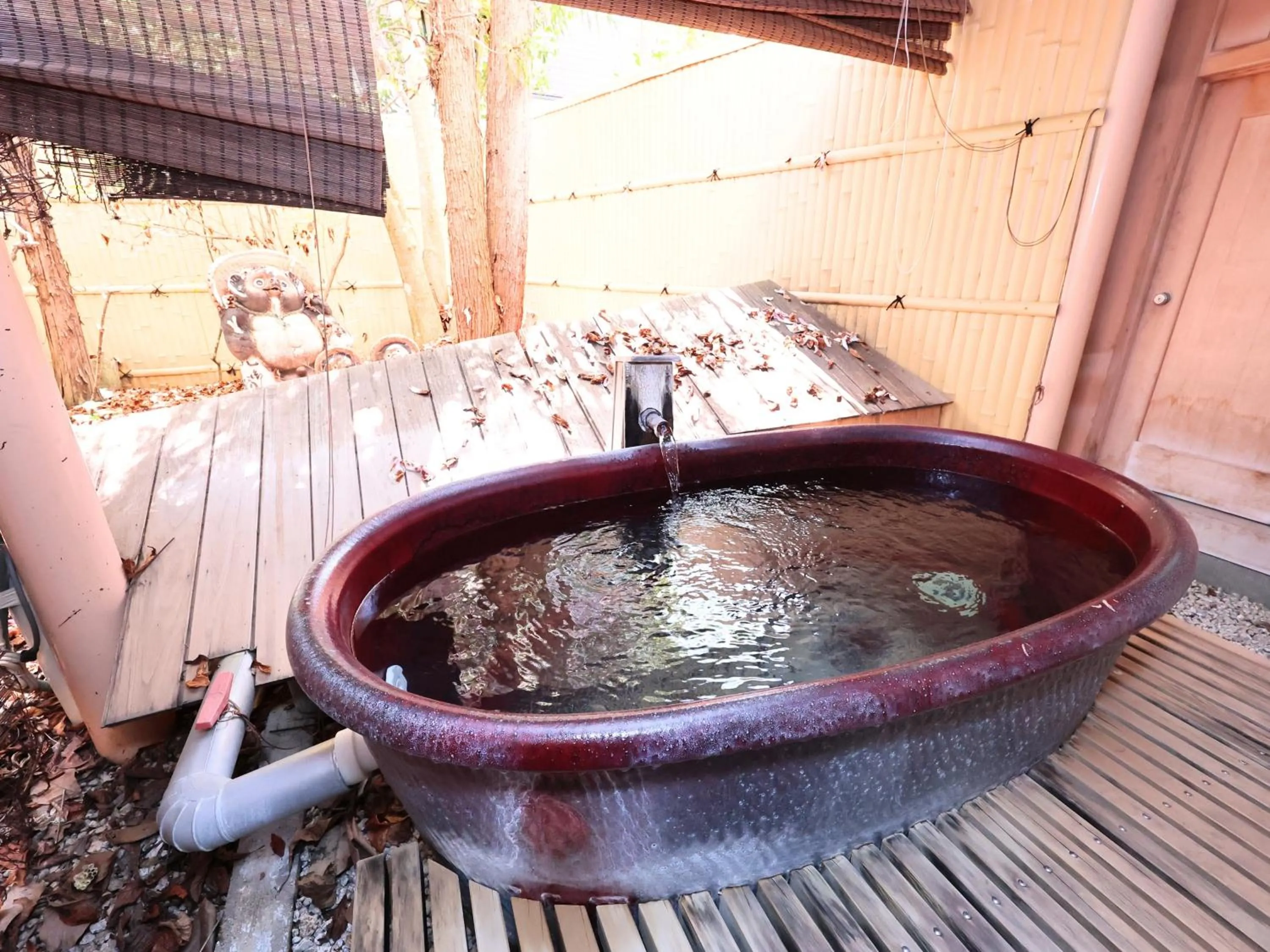 Open Air Bath in Oyado Hachibei