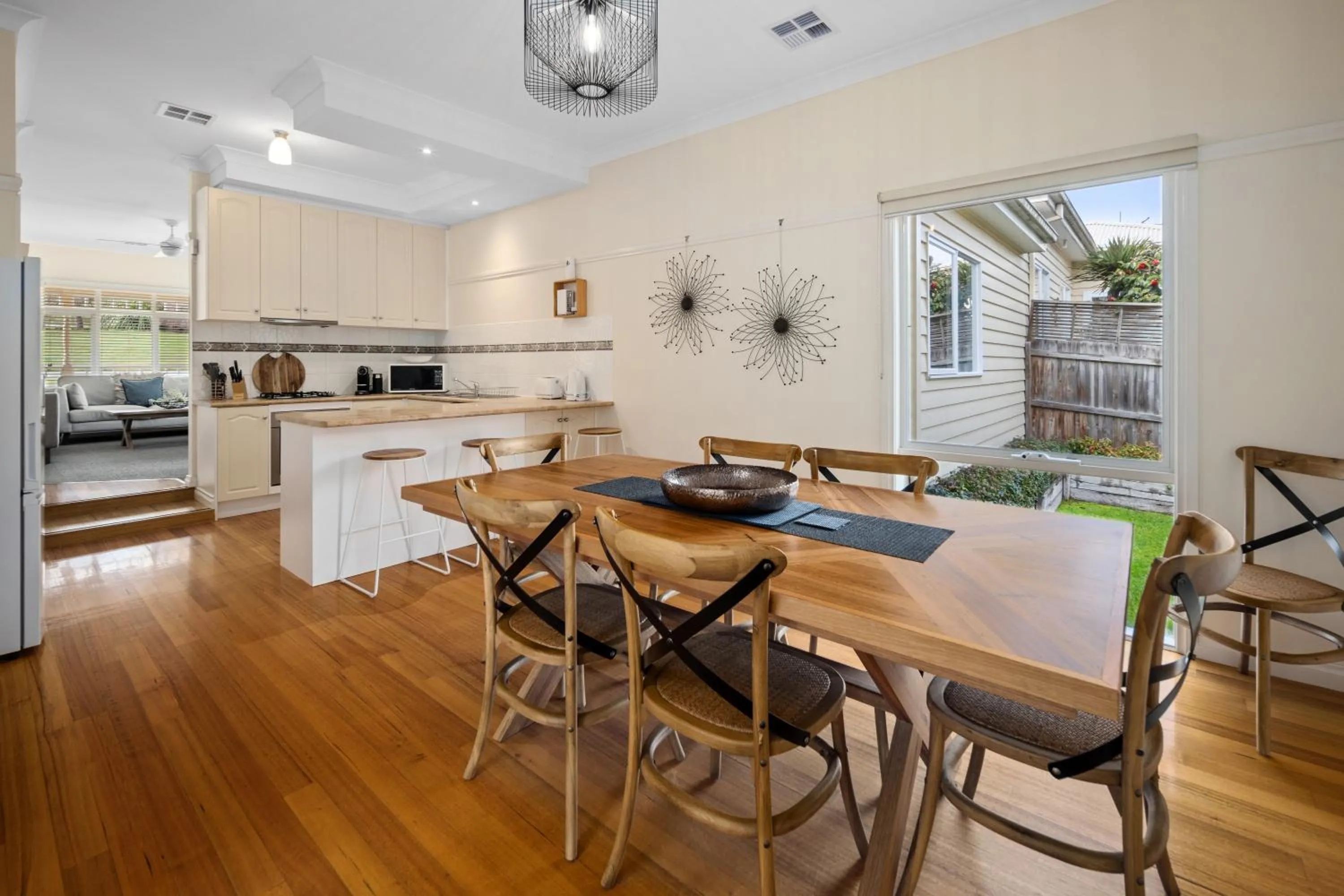 Dining area in Yarra Gables