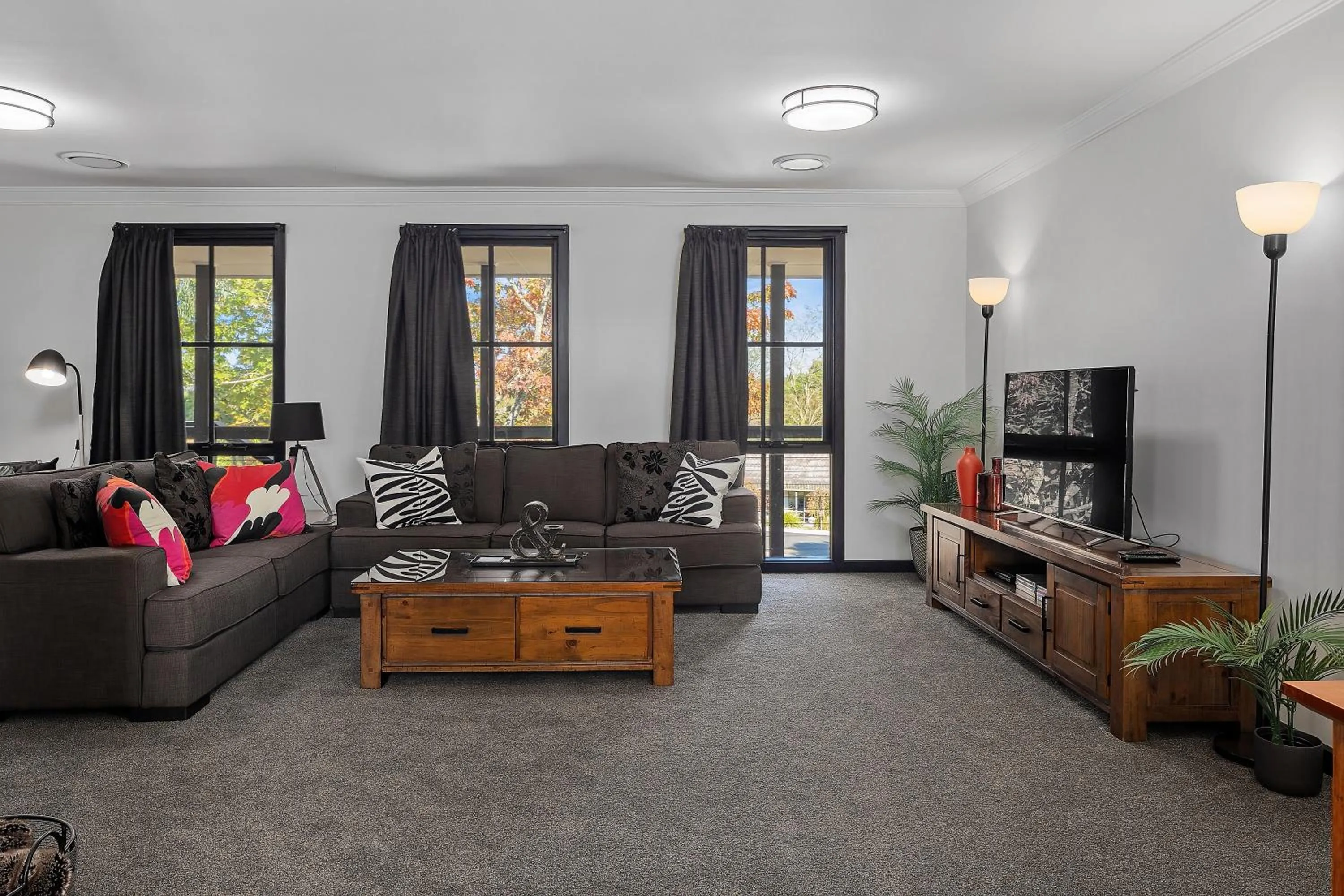 Living room in Yarra Gables