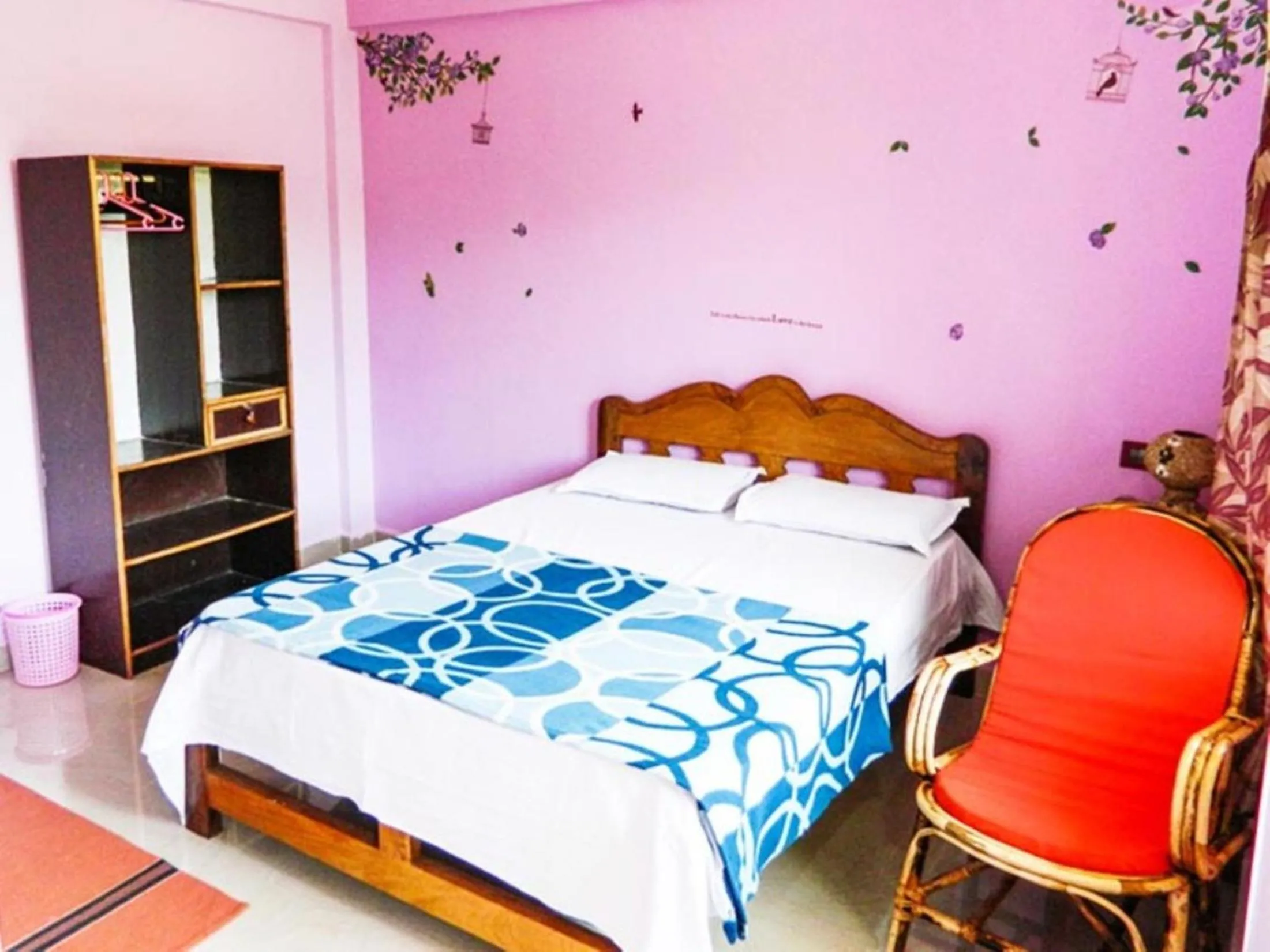 Bedroom, Bed in Agonda Holiday Home