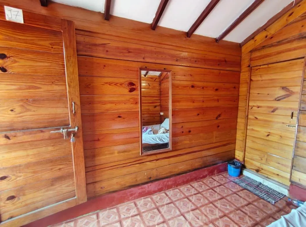 Bed in Agonda Holiday Home