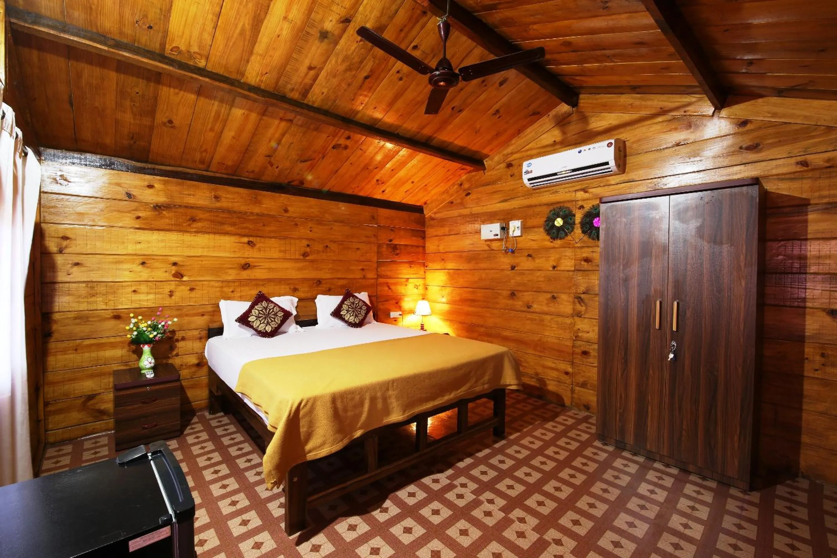 Photo of the whole room, Bed in Agonda Holiday Home