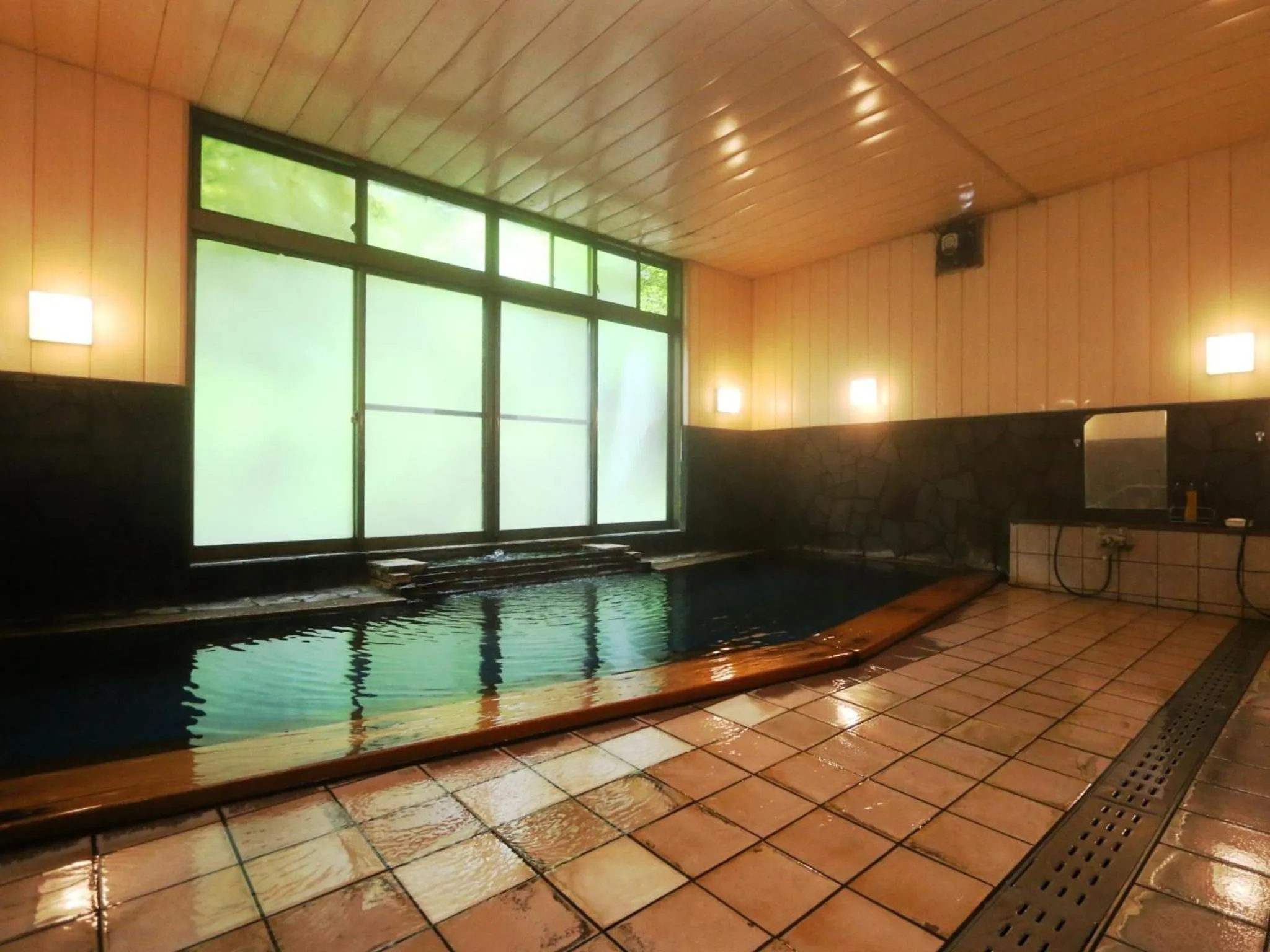 Hot Spring Bath in Kose Onsen