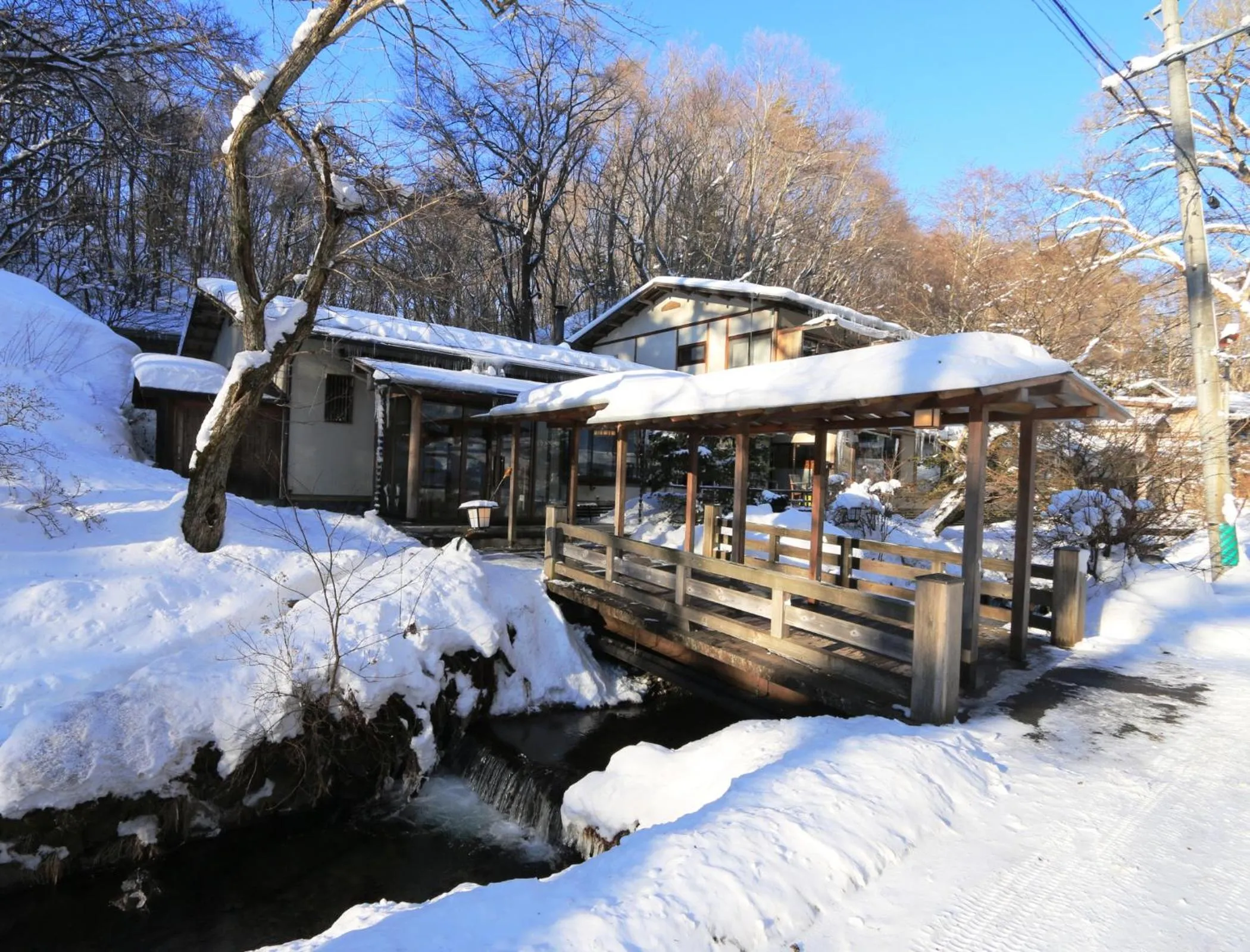 Facade/entrance in Kose Onsen