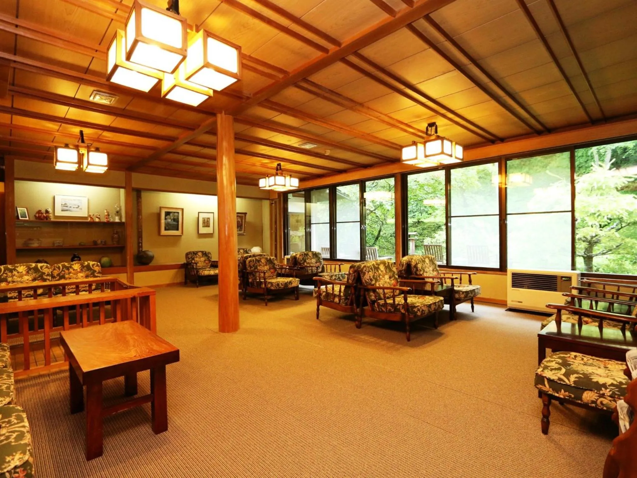 Lobby or reception in Kose Onsen