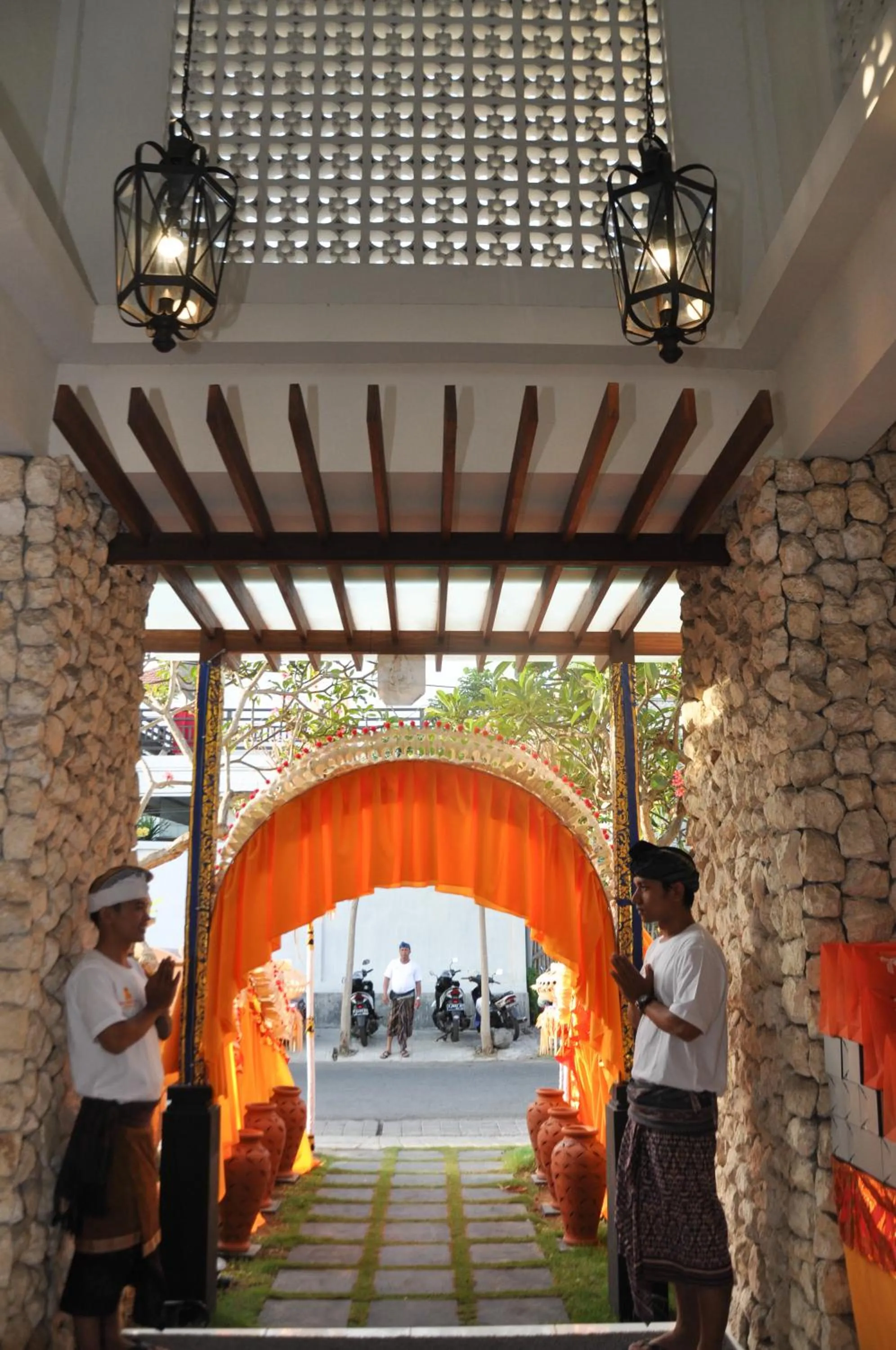 Staff in Bali Sunset Villa