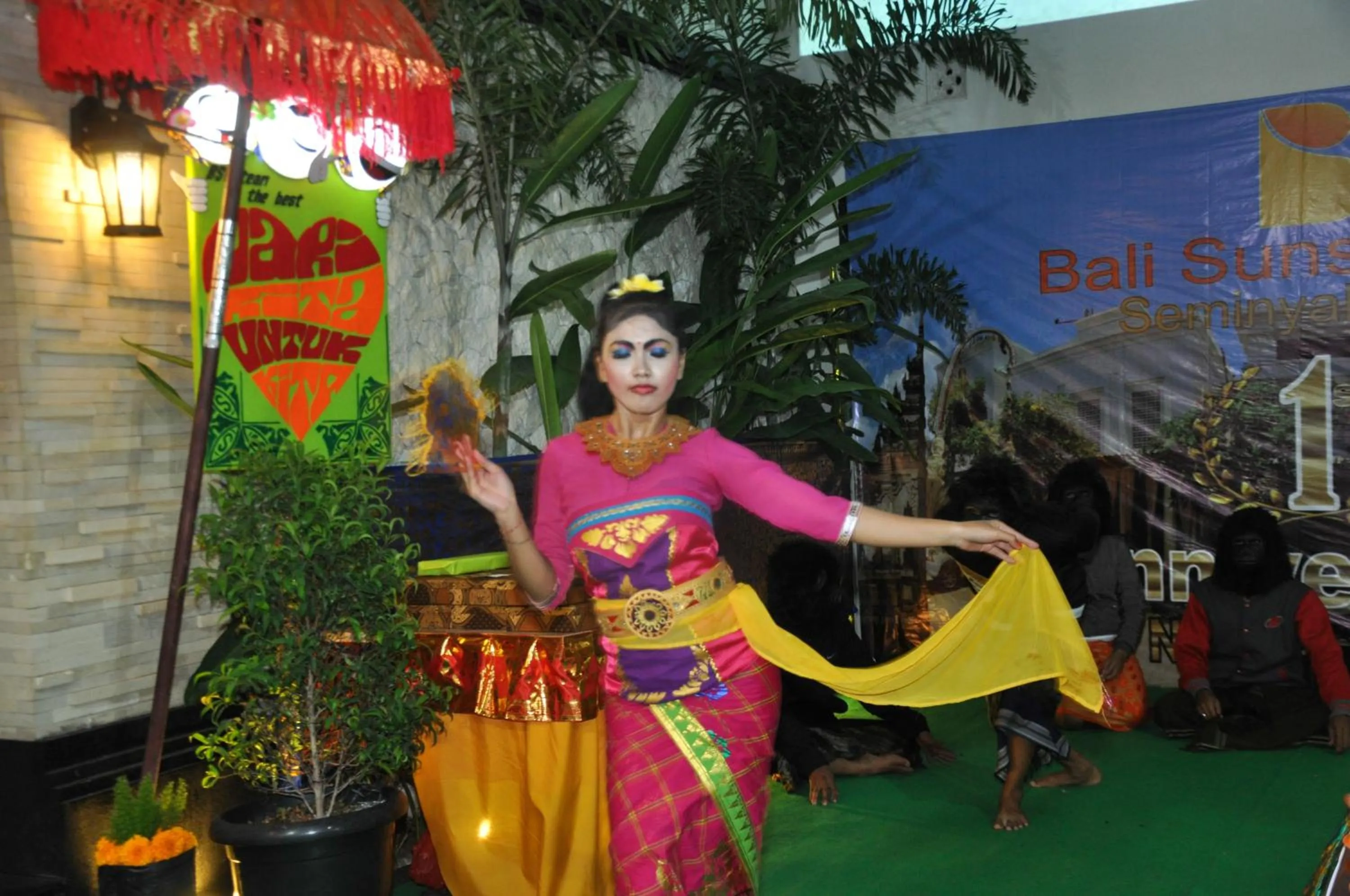 Staff in Bali Sunset Villa
