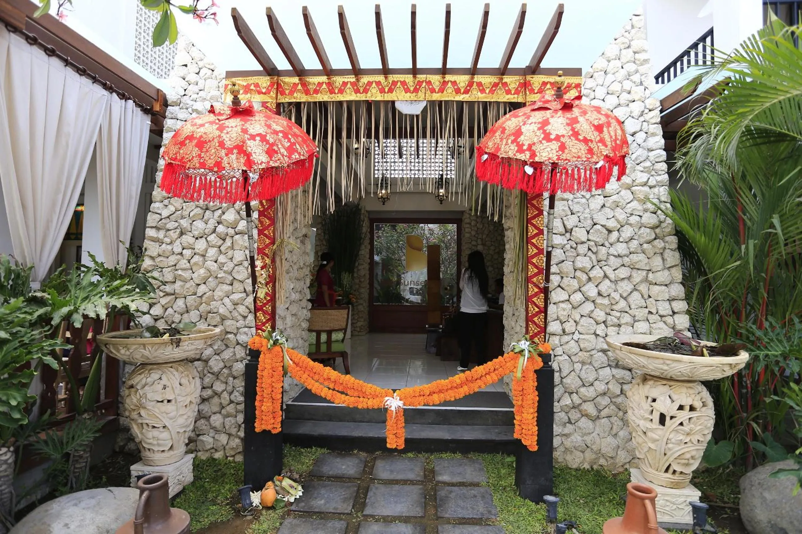 Facade/entrance in Bali Sunset Villa
