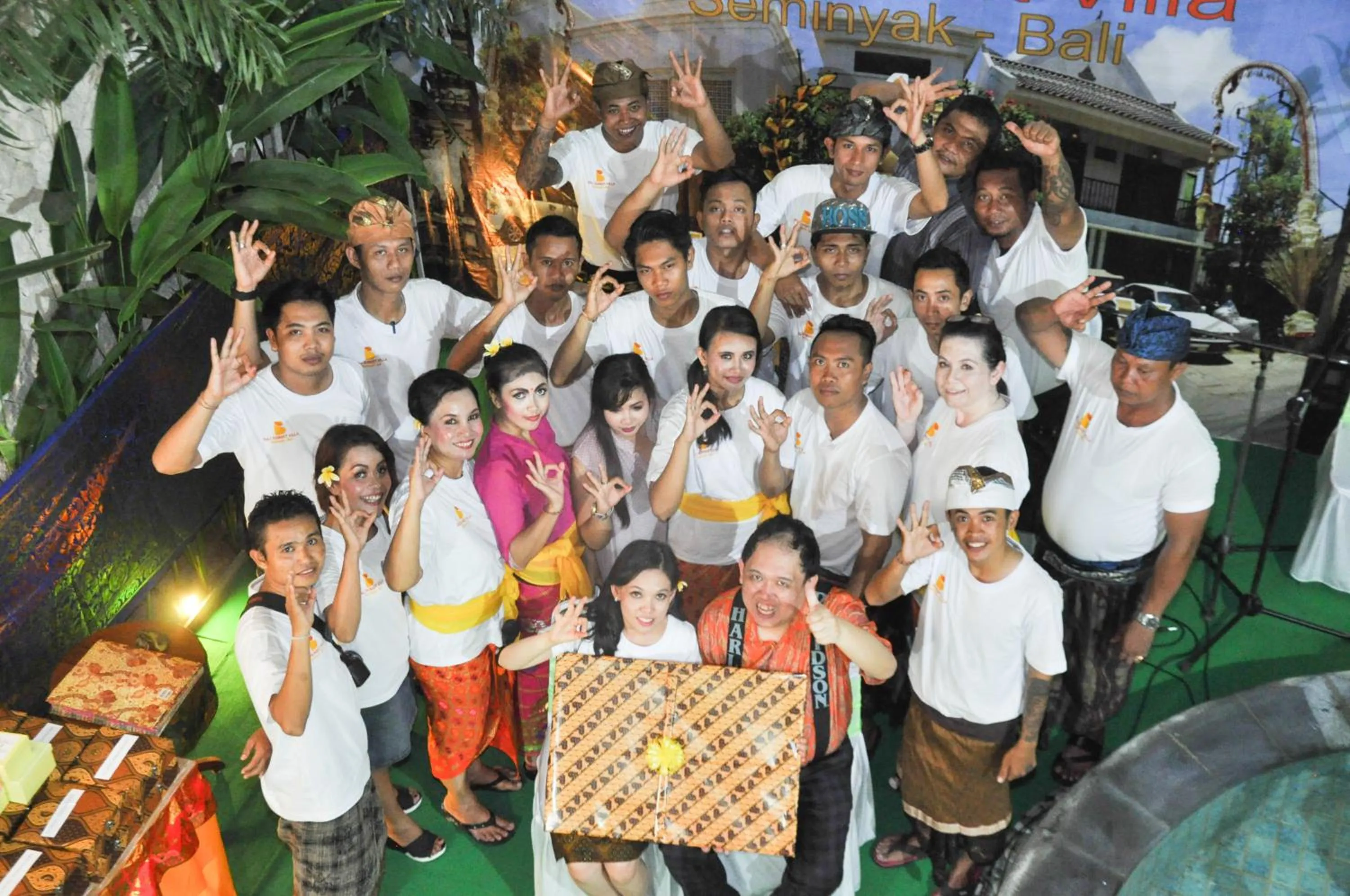 Staff in Bali Sunset Villa