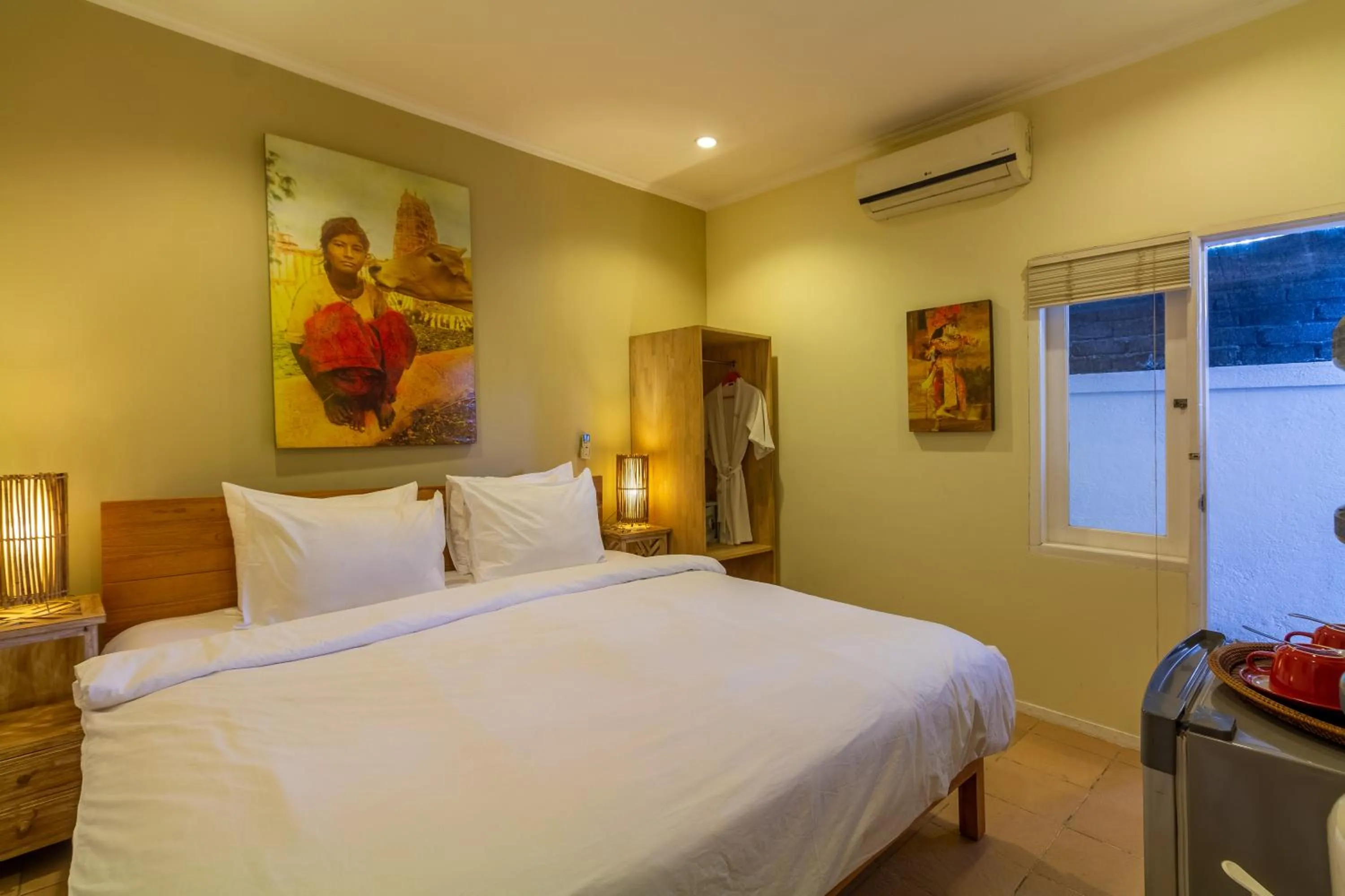 Bed in Scallywags Mango Retreat