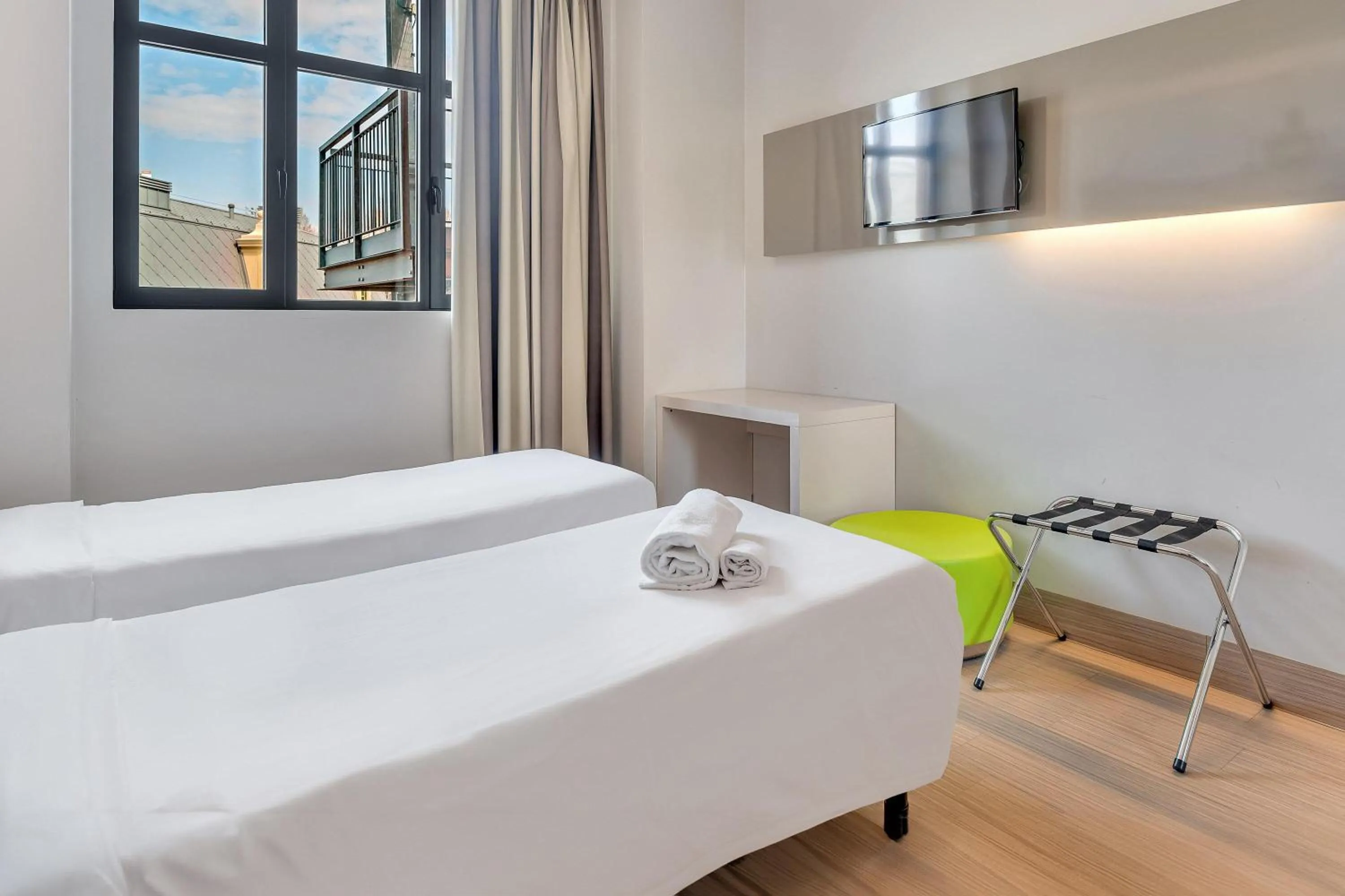 Photo of the whole room, Bed in B&B Hotel Milano San Siro