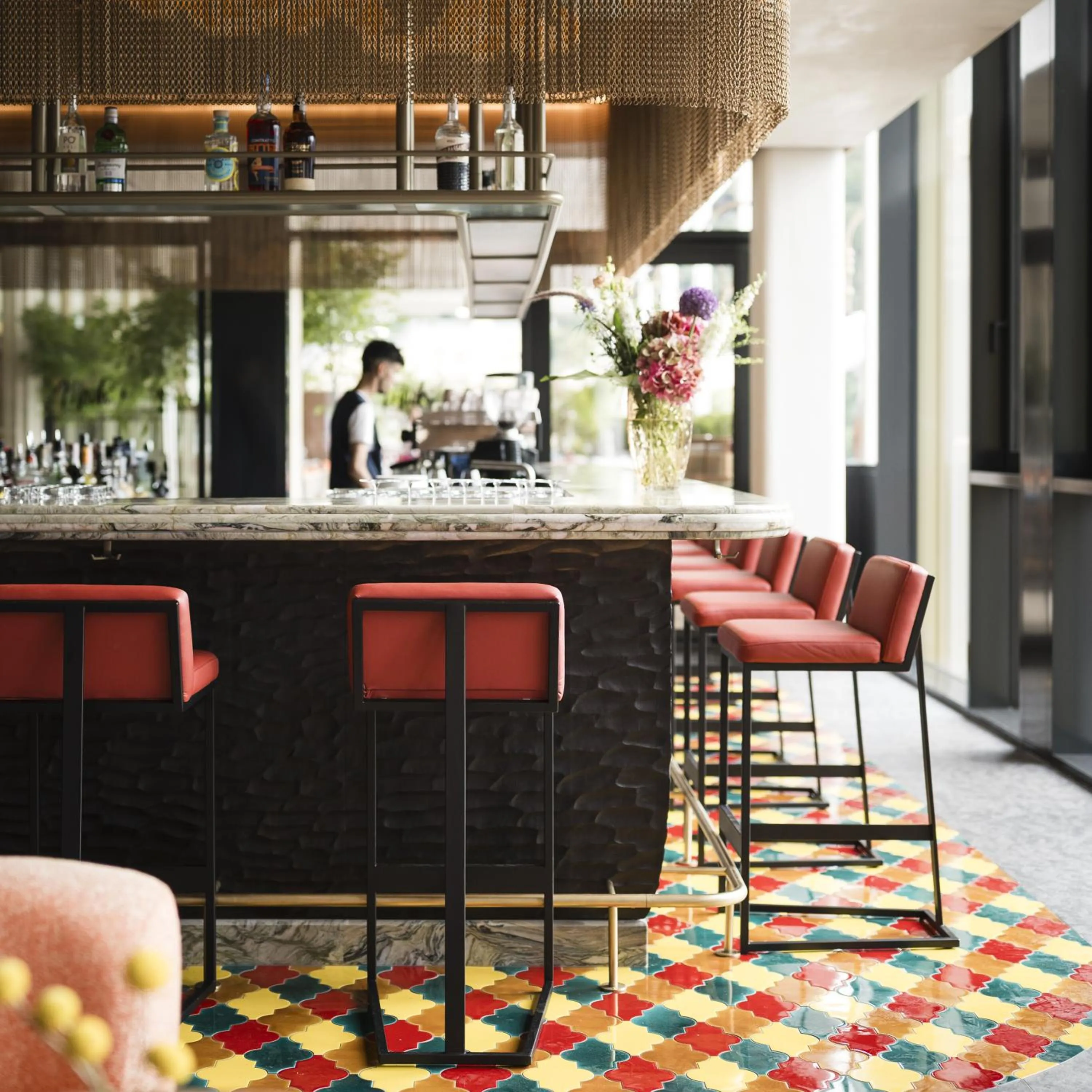 Lounge or bar in Falkensteiner Hotel Bozen WaltherPark