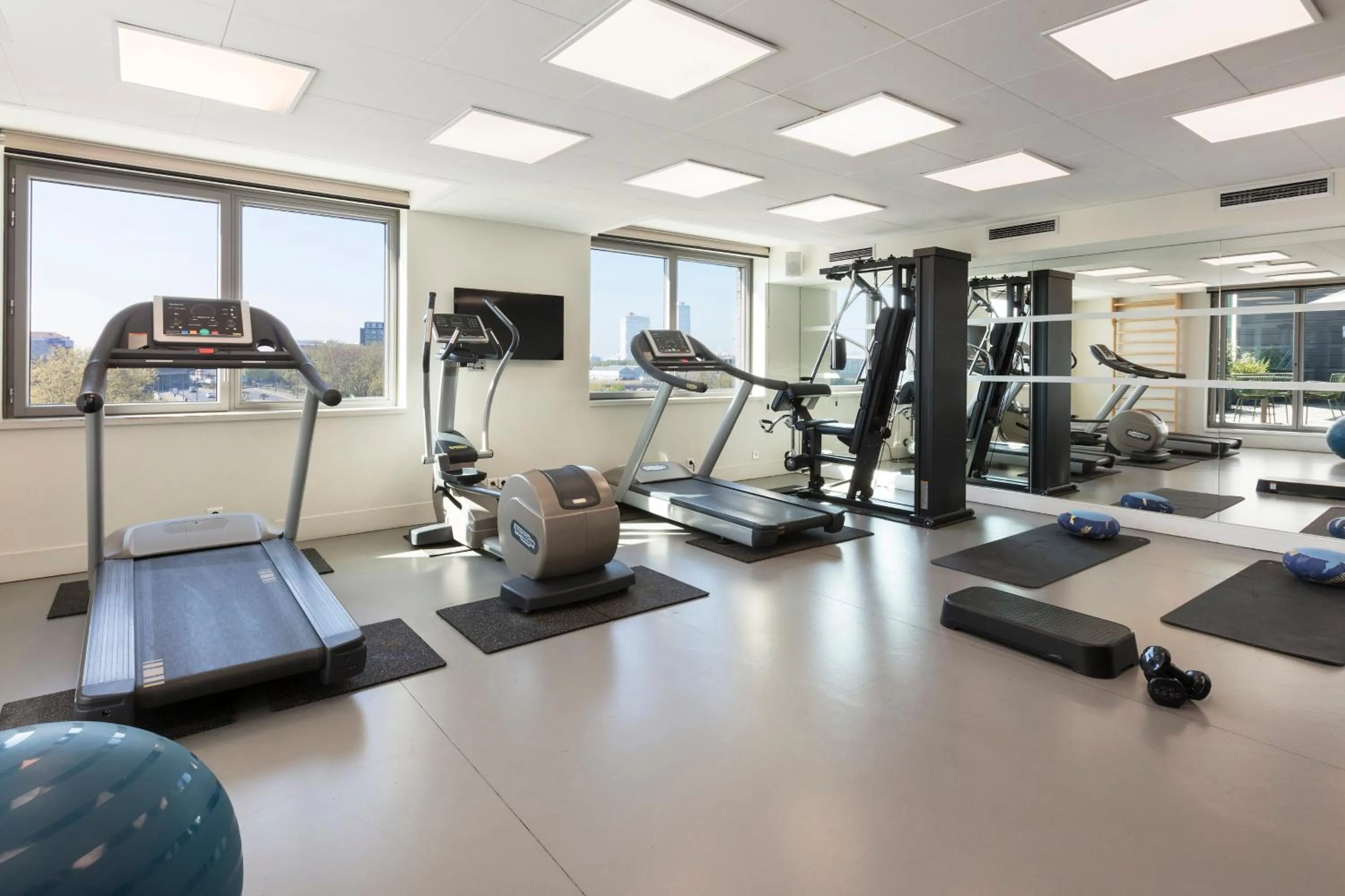 Fitness centre/facilities in Novotel Paris Saint Denis Stade Basilique