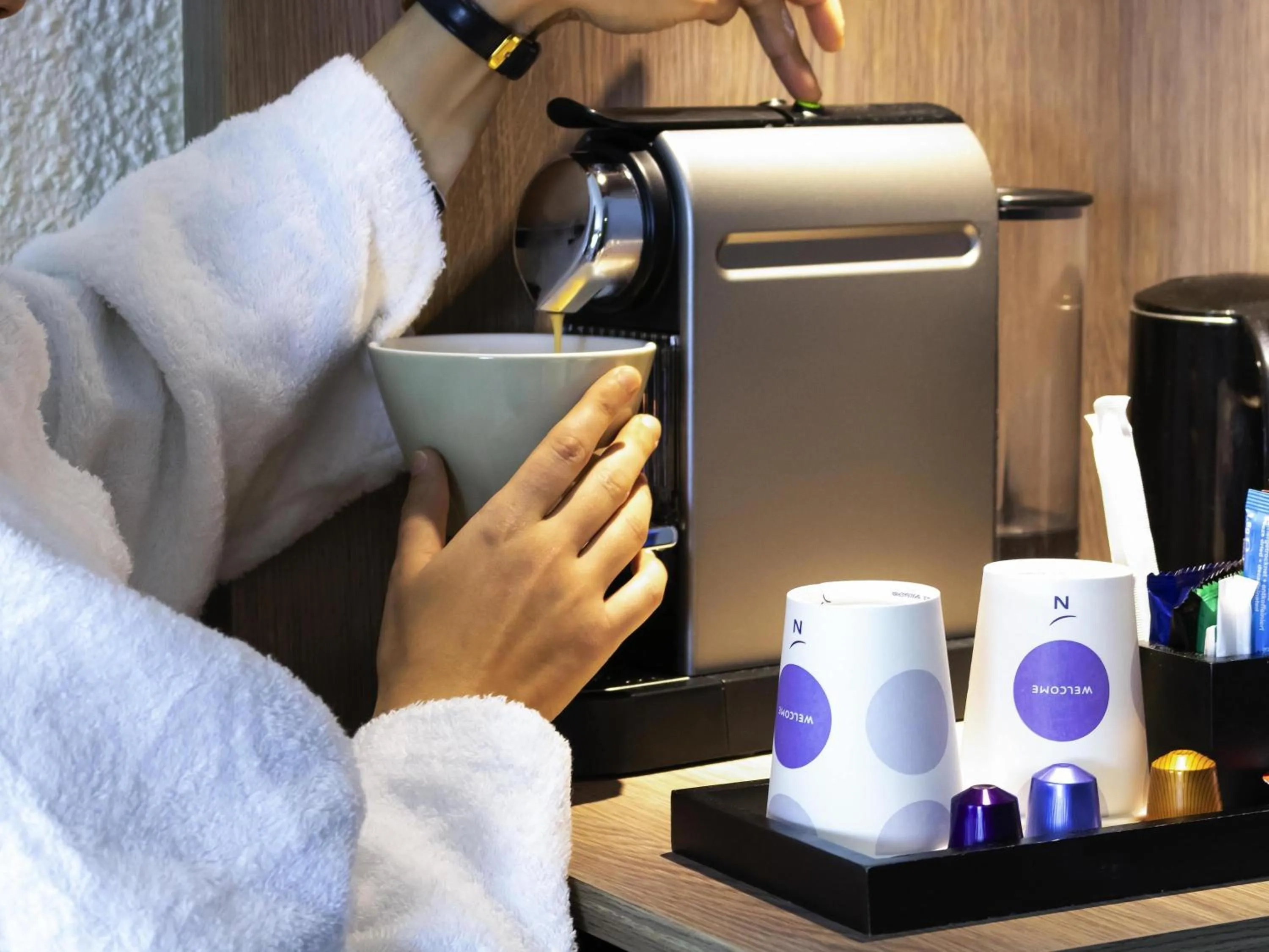 Bedroom in Novotel Paris Saint Denis Stade Basilique