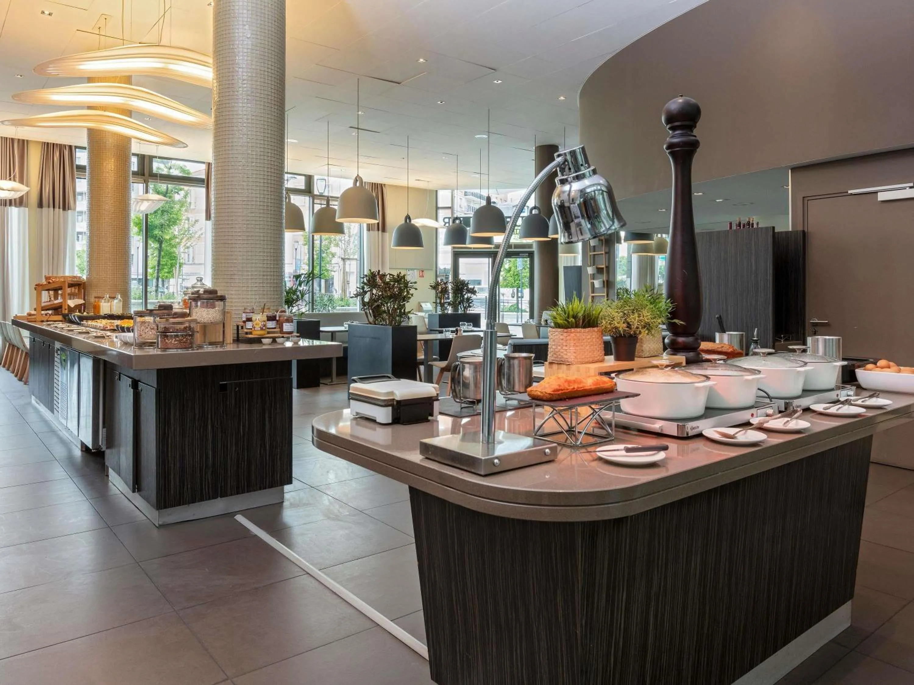 Breakfast in Novotel Paris Saint Denis Stade Basilique