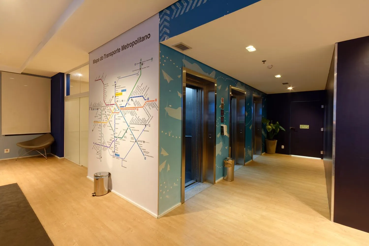 Lobby or reception in Golden Tower Express Anhembi by Fênix Hotéis