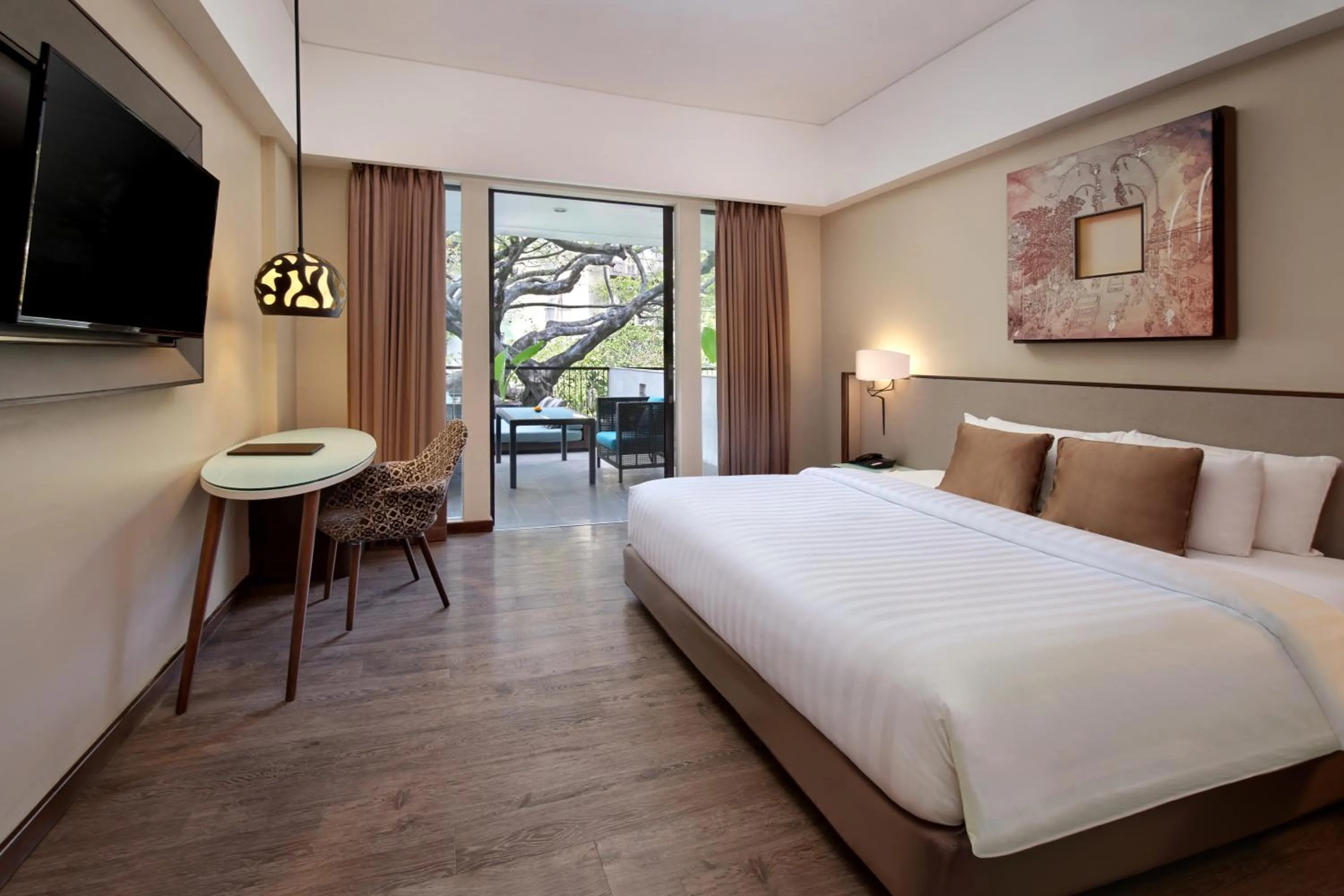 Bed in Mercure Bali Legian