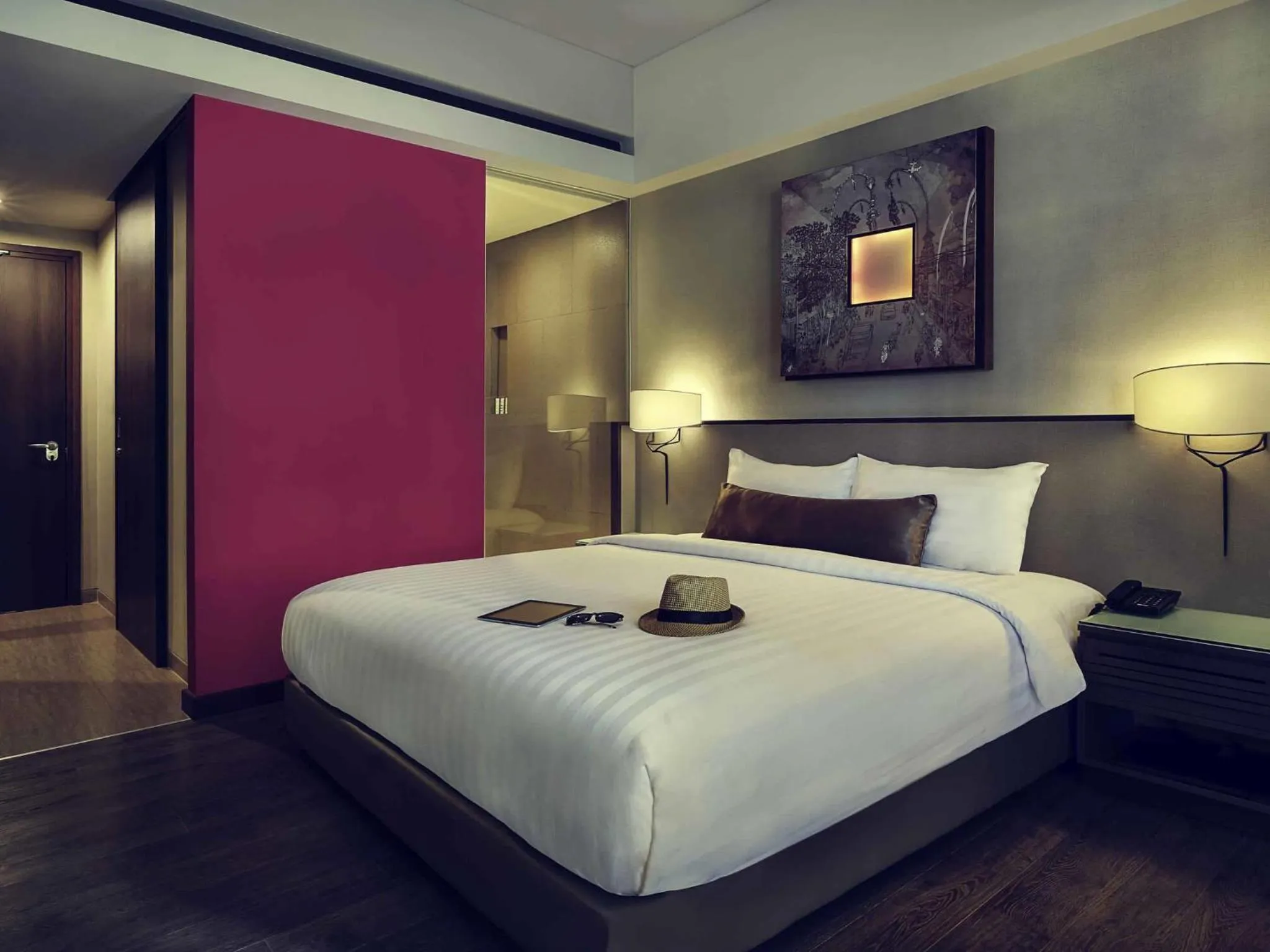 Bedroom, Bed in Mercure Bali Legian