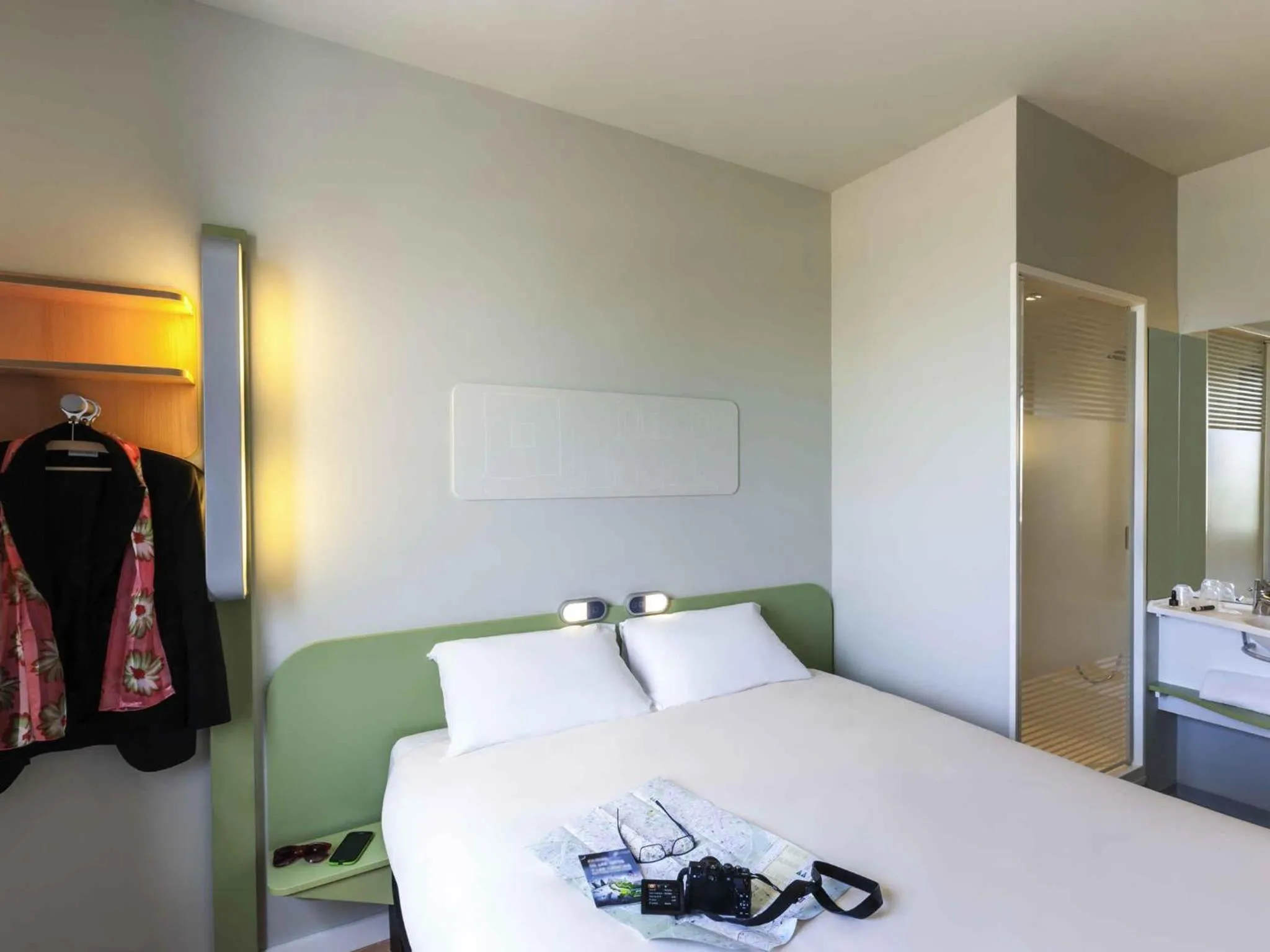 Bedroom, Bed in Ibis Budget Valencia Alcasser