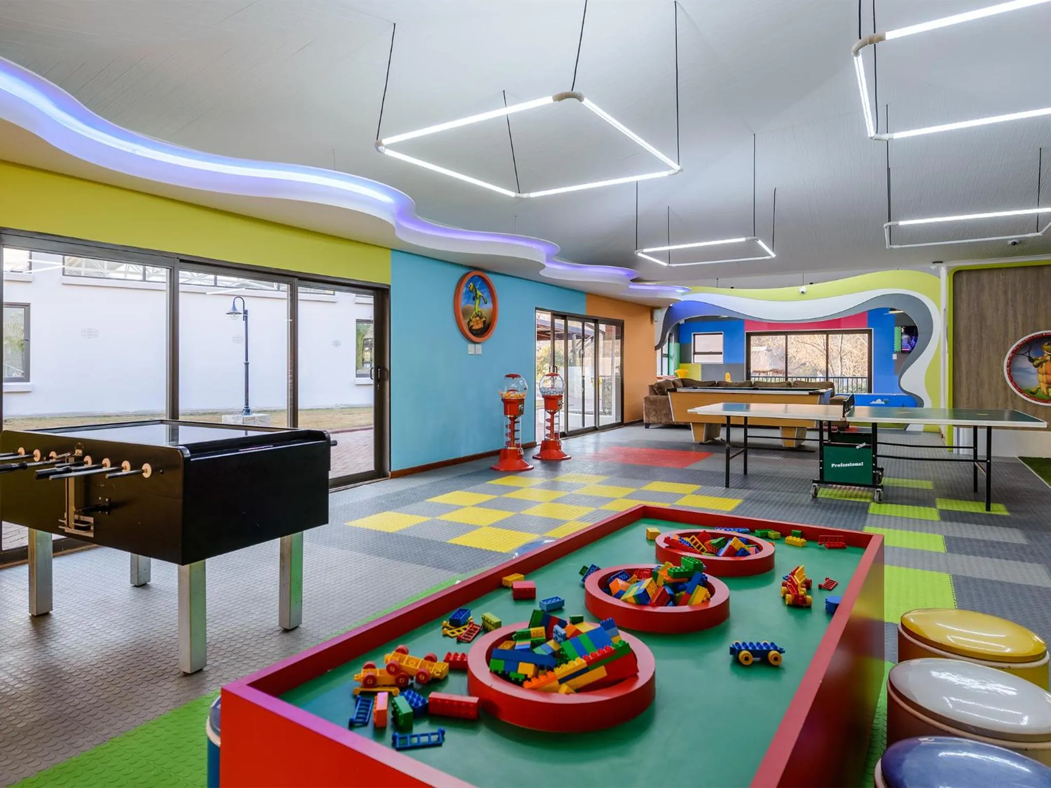 Game Room in Kiara Lodge