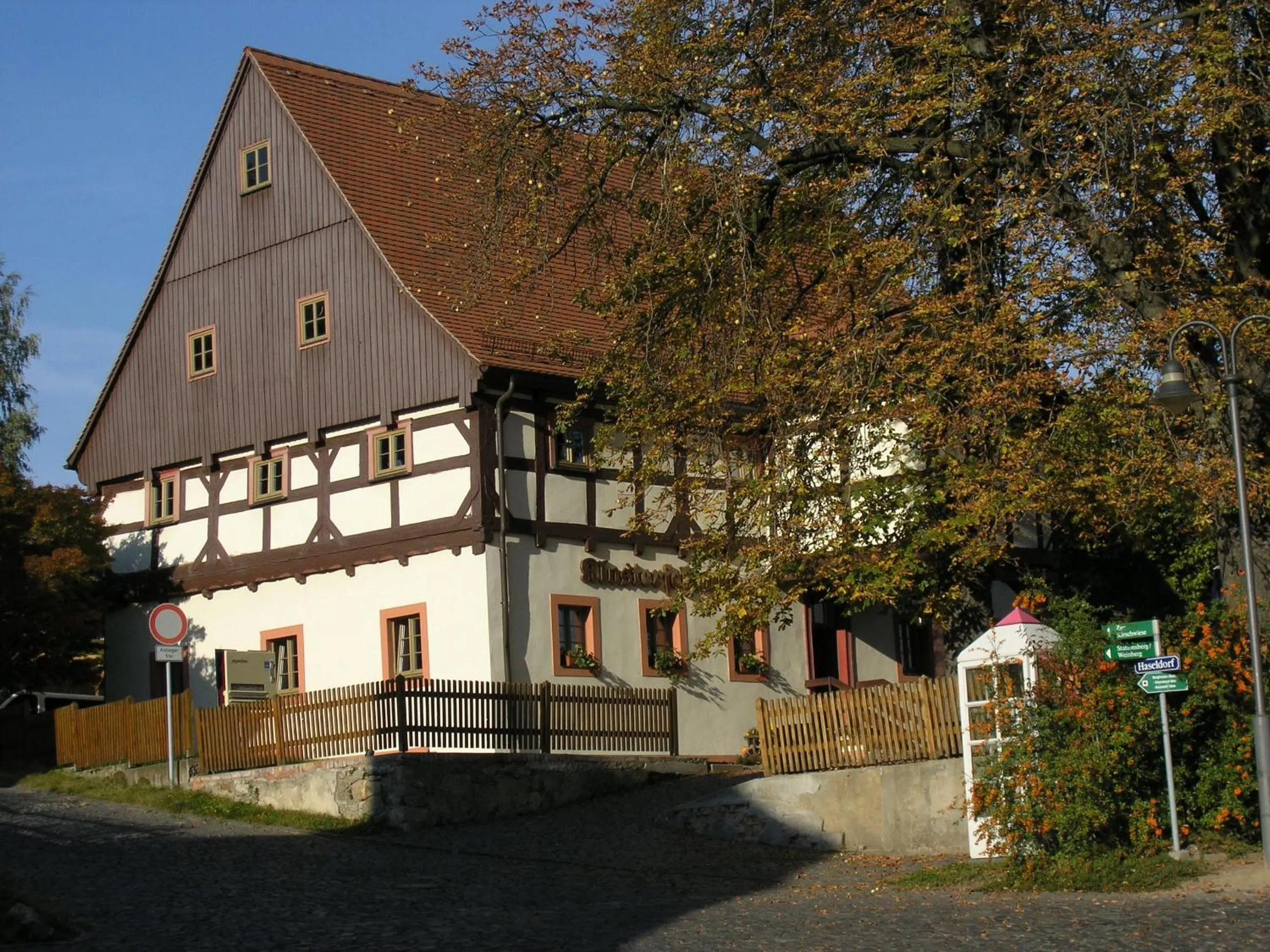 Restaurant/places to eat in Gästehäuser St. Marienthal