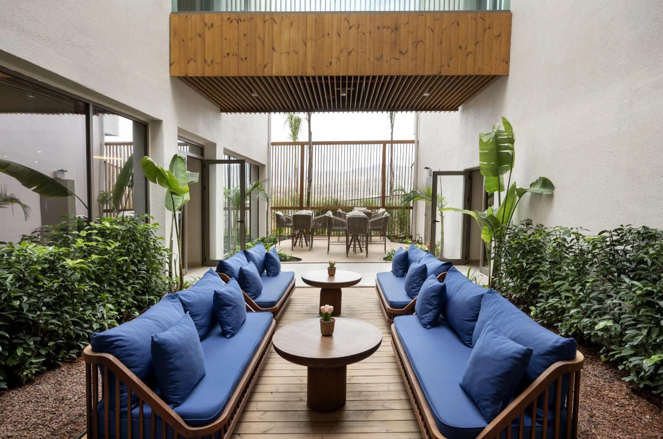 Seating area in Liberty Signa