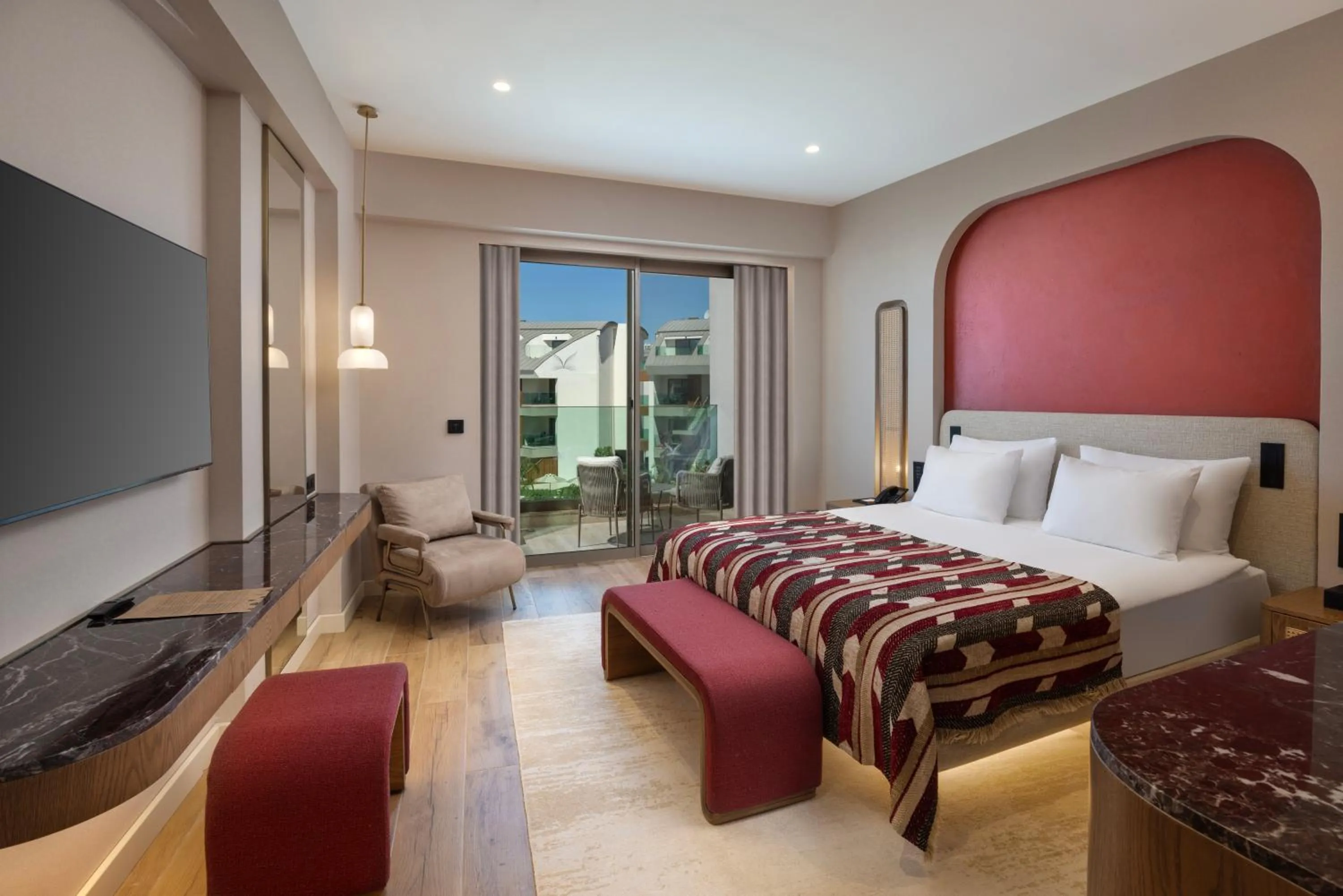 Bedroom, Bed in Liberty Signa