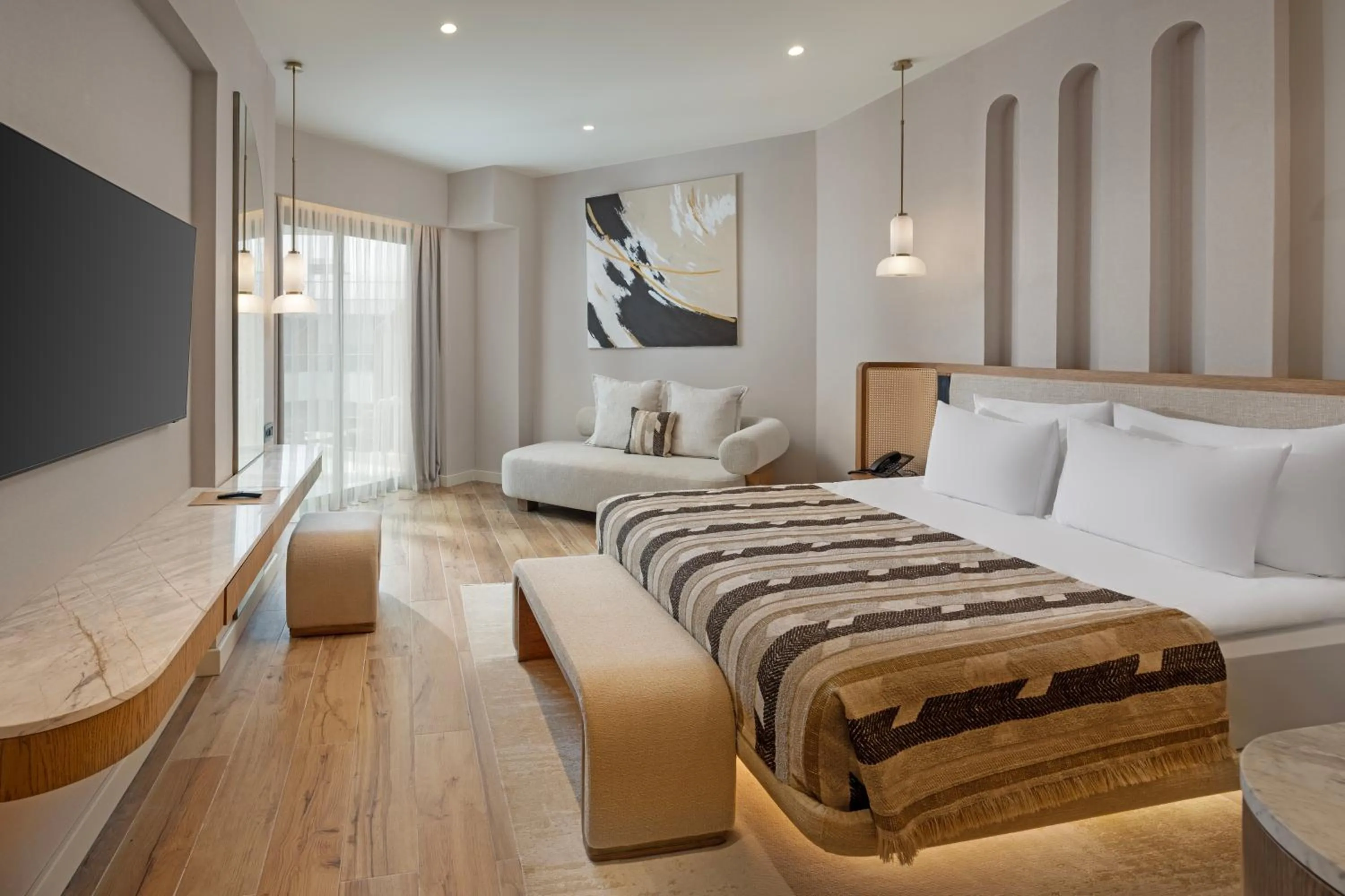 Photo of the whole room, Bed in Liberty Signa