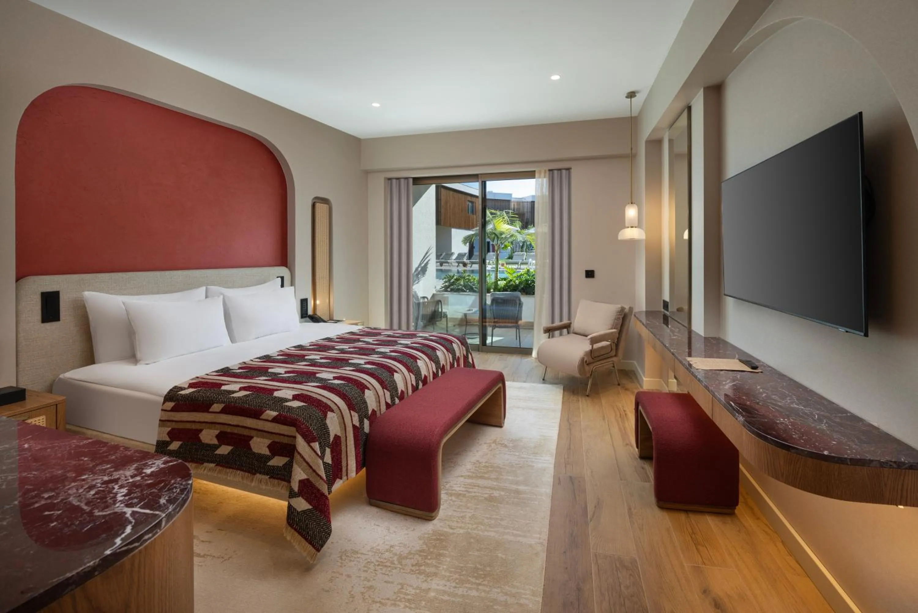 Bedroom, Bed in Liberty Signa