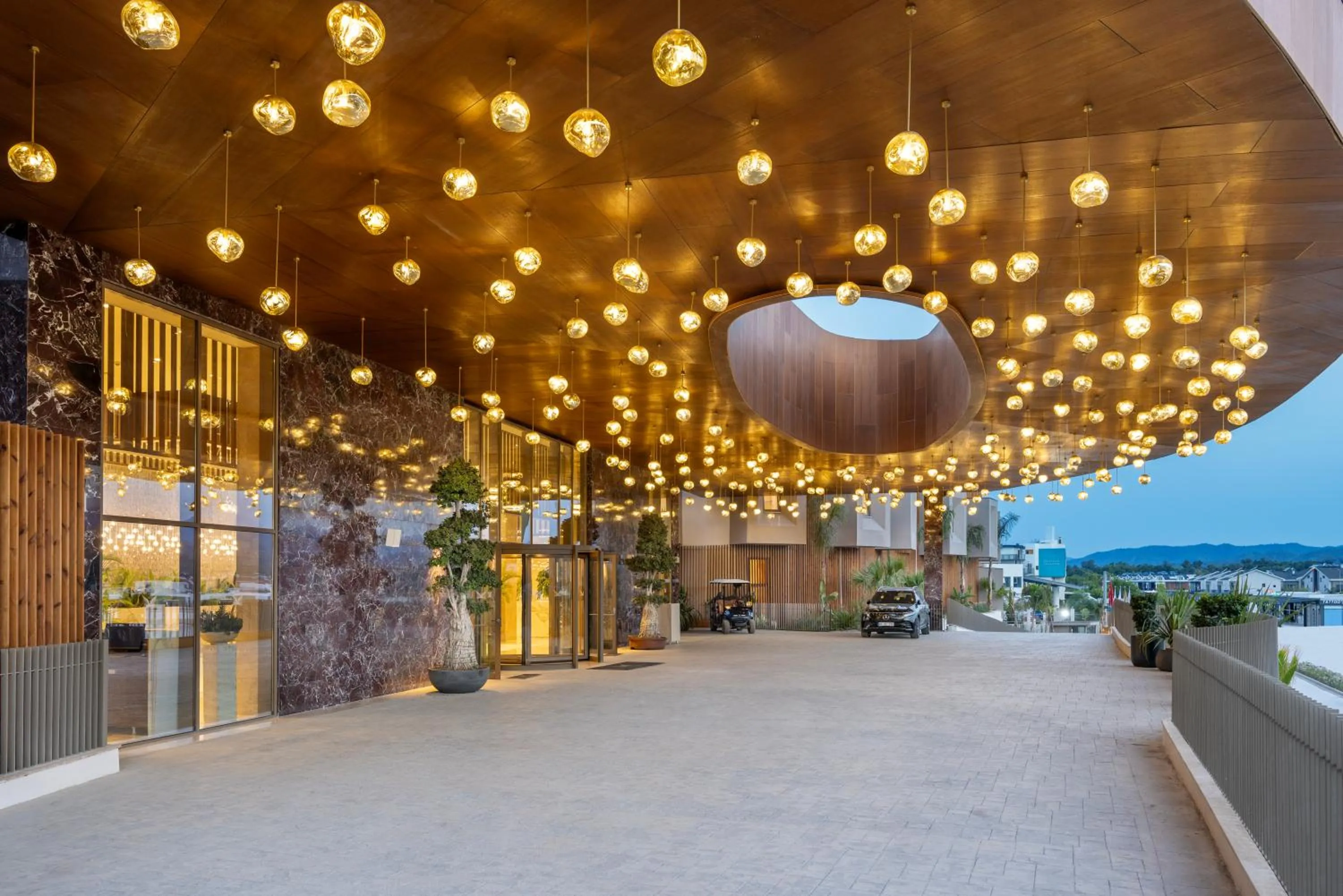 Facade/entrance in Liberty Signa