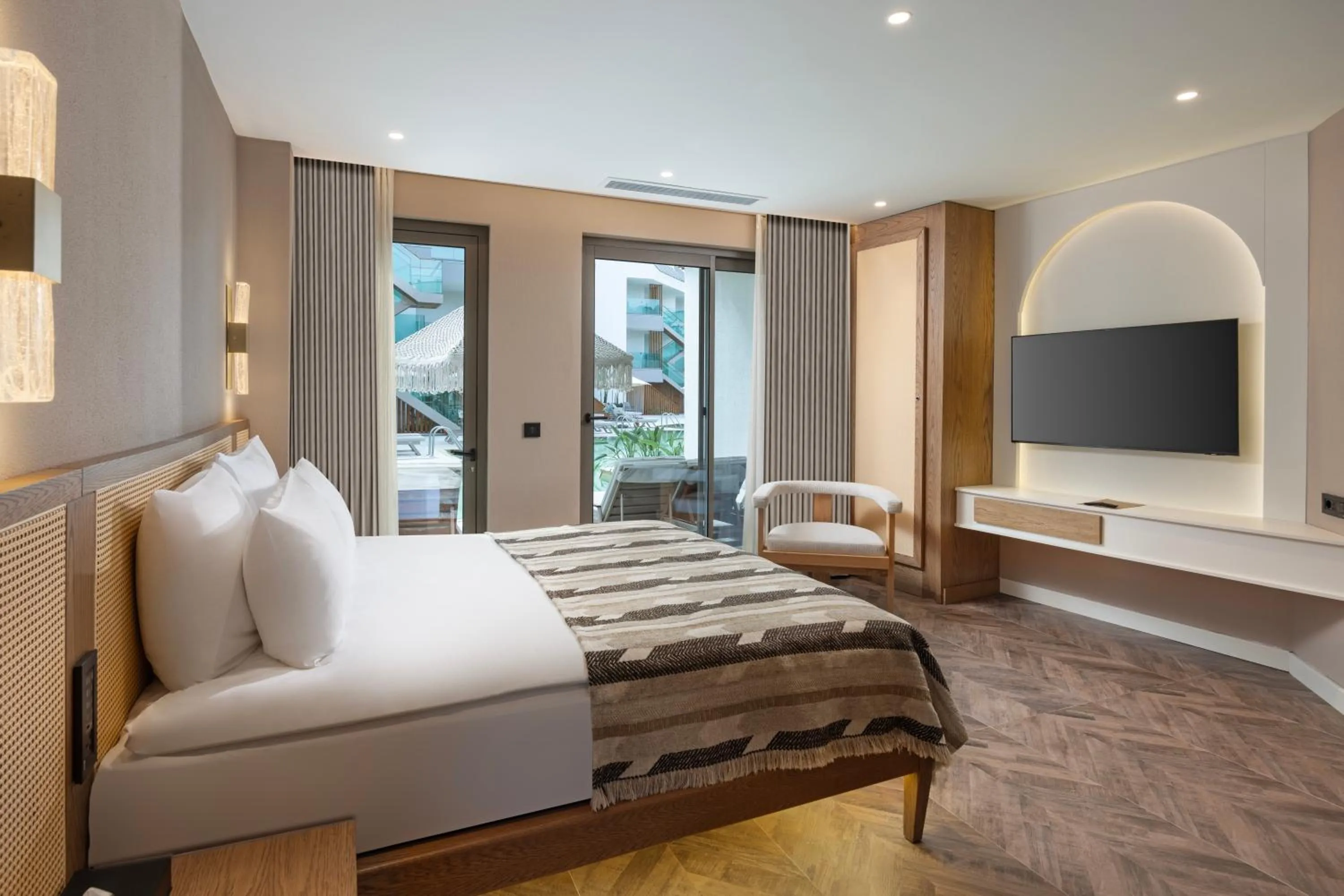 Bedroom, Bed in Liberty Signa