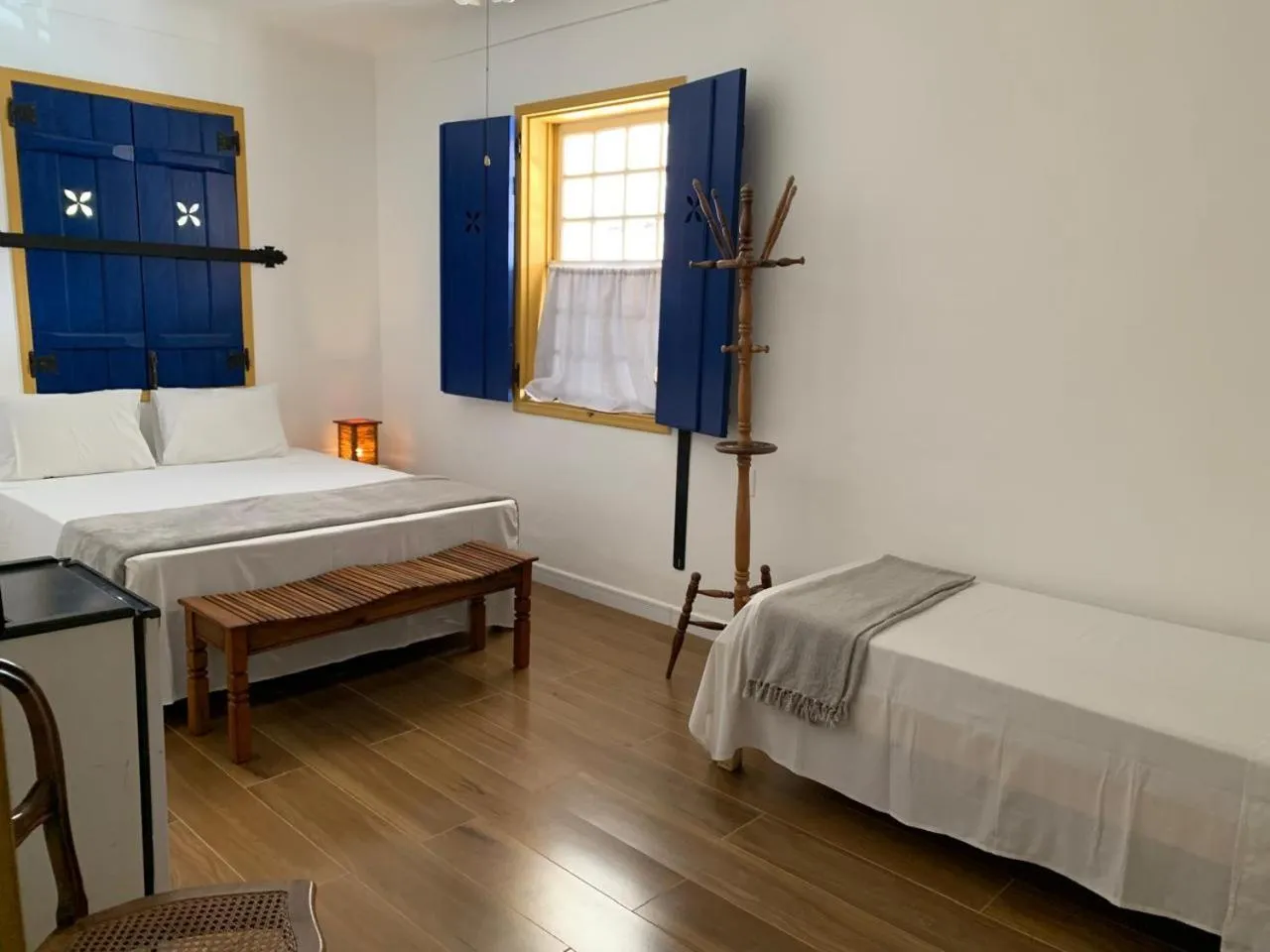 Bed in Pousada Villa Real