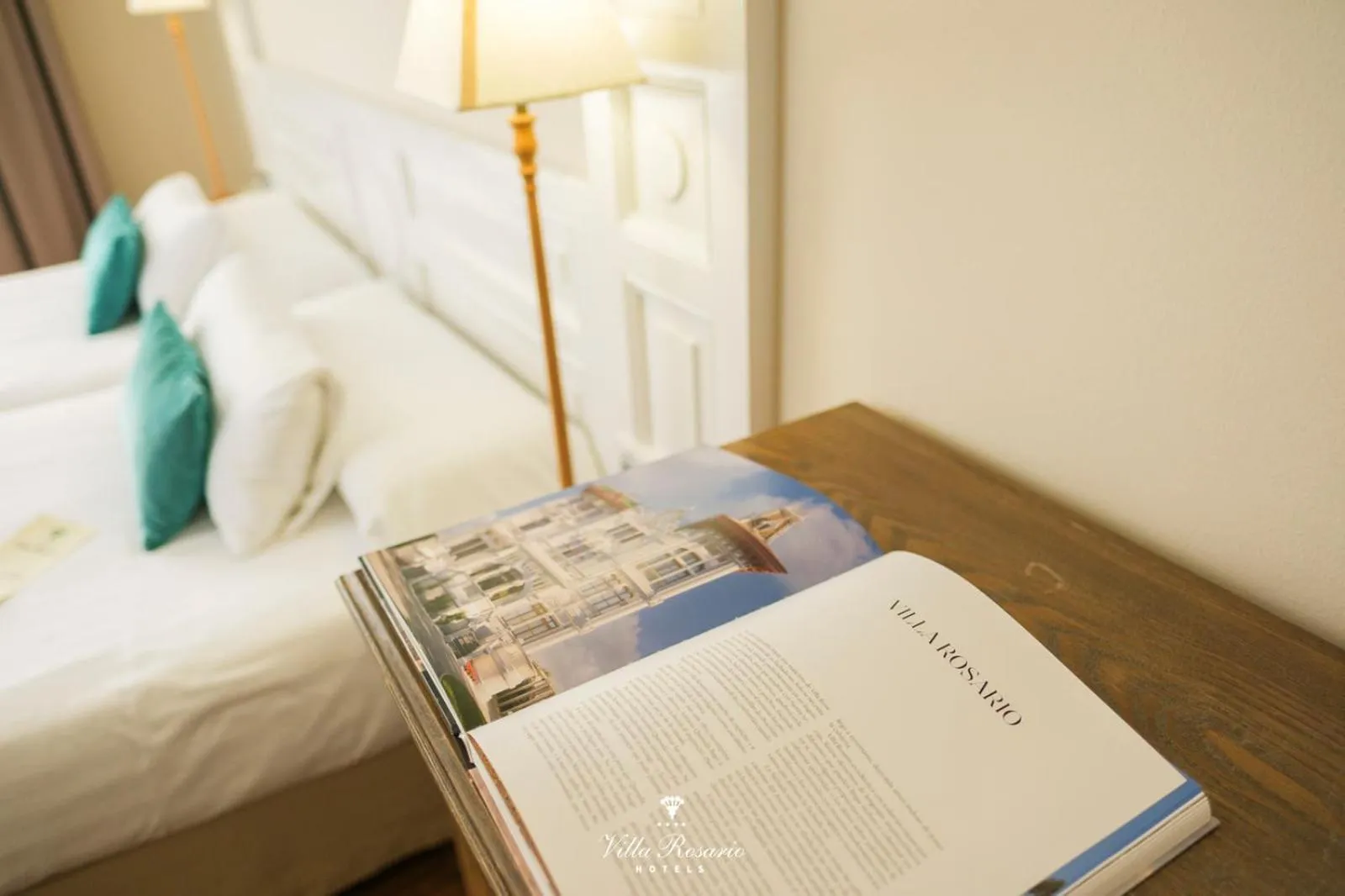 Bed in Hotel Villa Rosario, Palacete