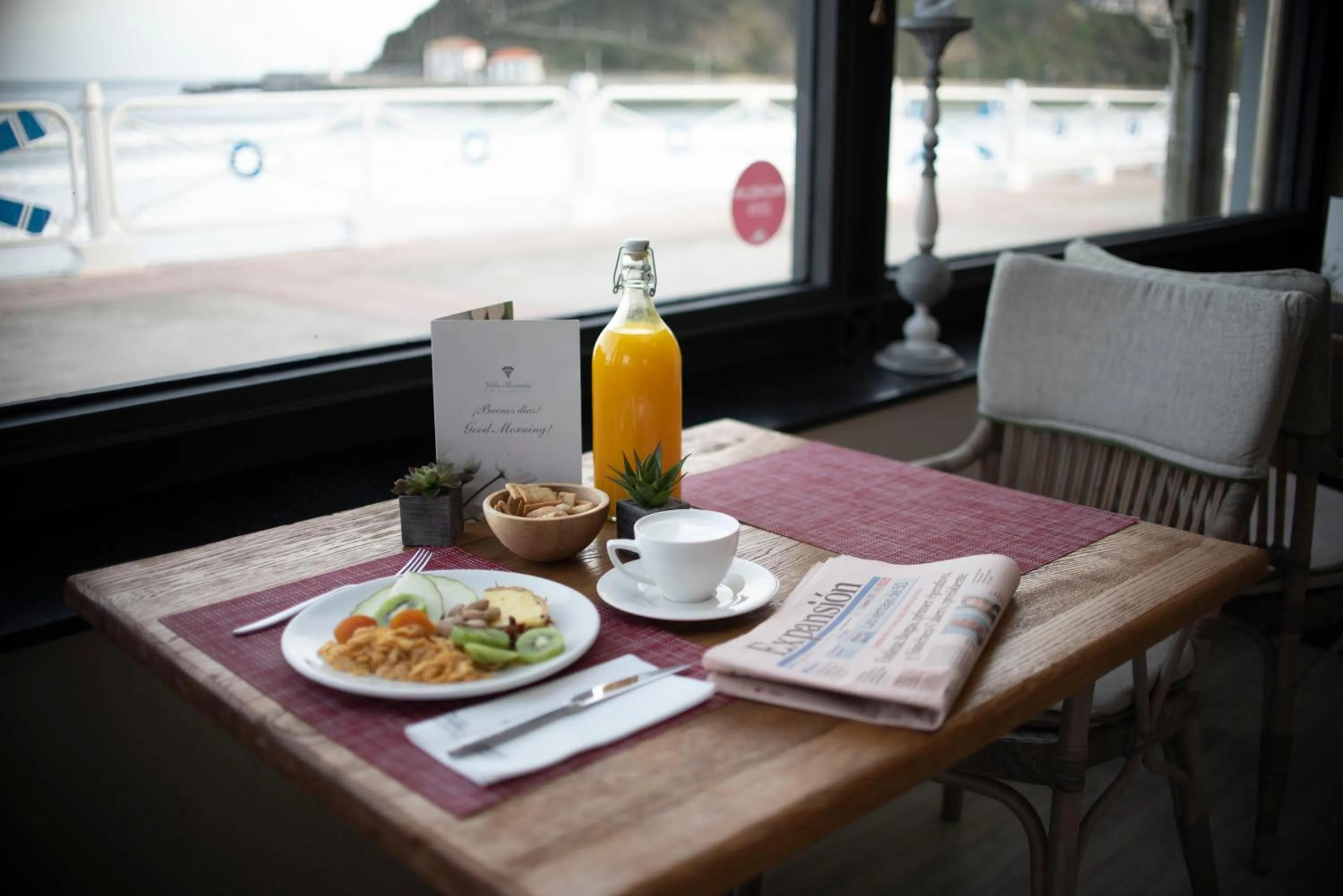 Buffet breakfast in Hotel Villa Rosario, Palacete