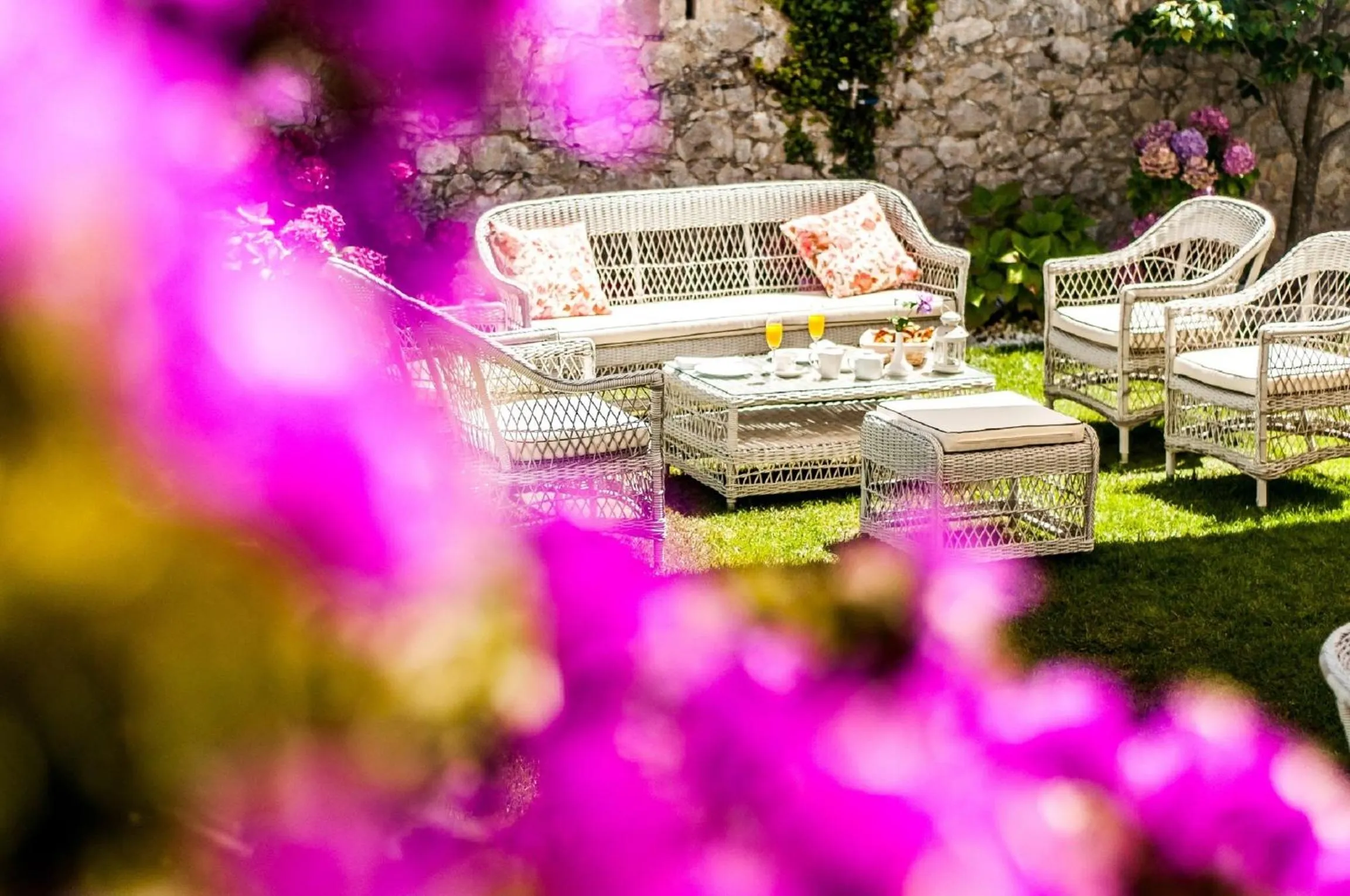 Garden in Hotel Villa Rosario, Palacete