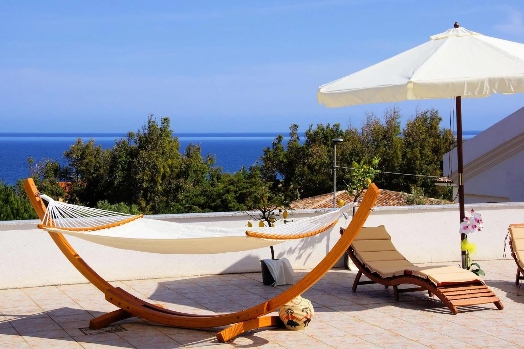 Balcony/Terrace in Sa Fiorida case vacanze