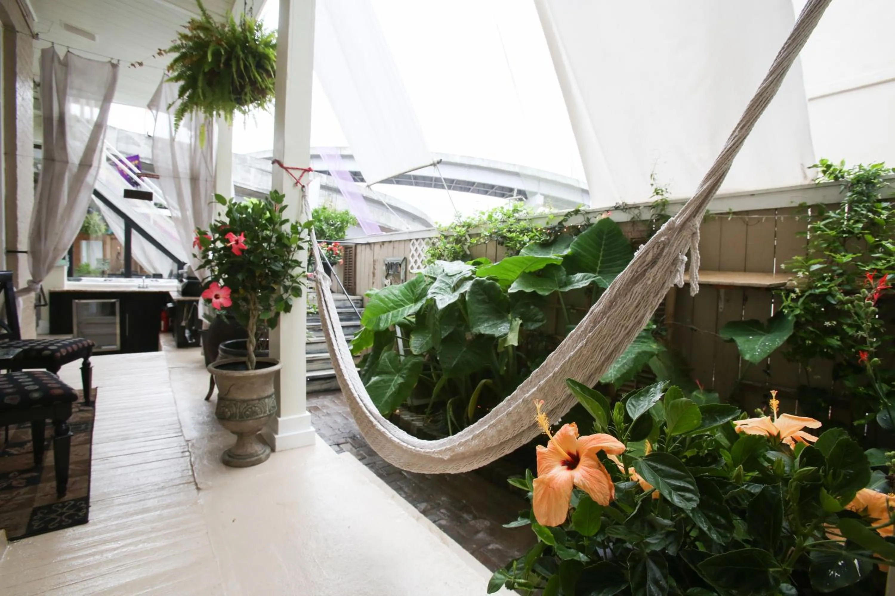 Garden in Fleur De Lis Mansion