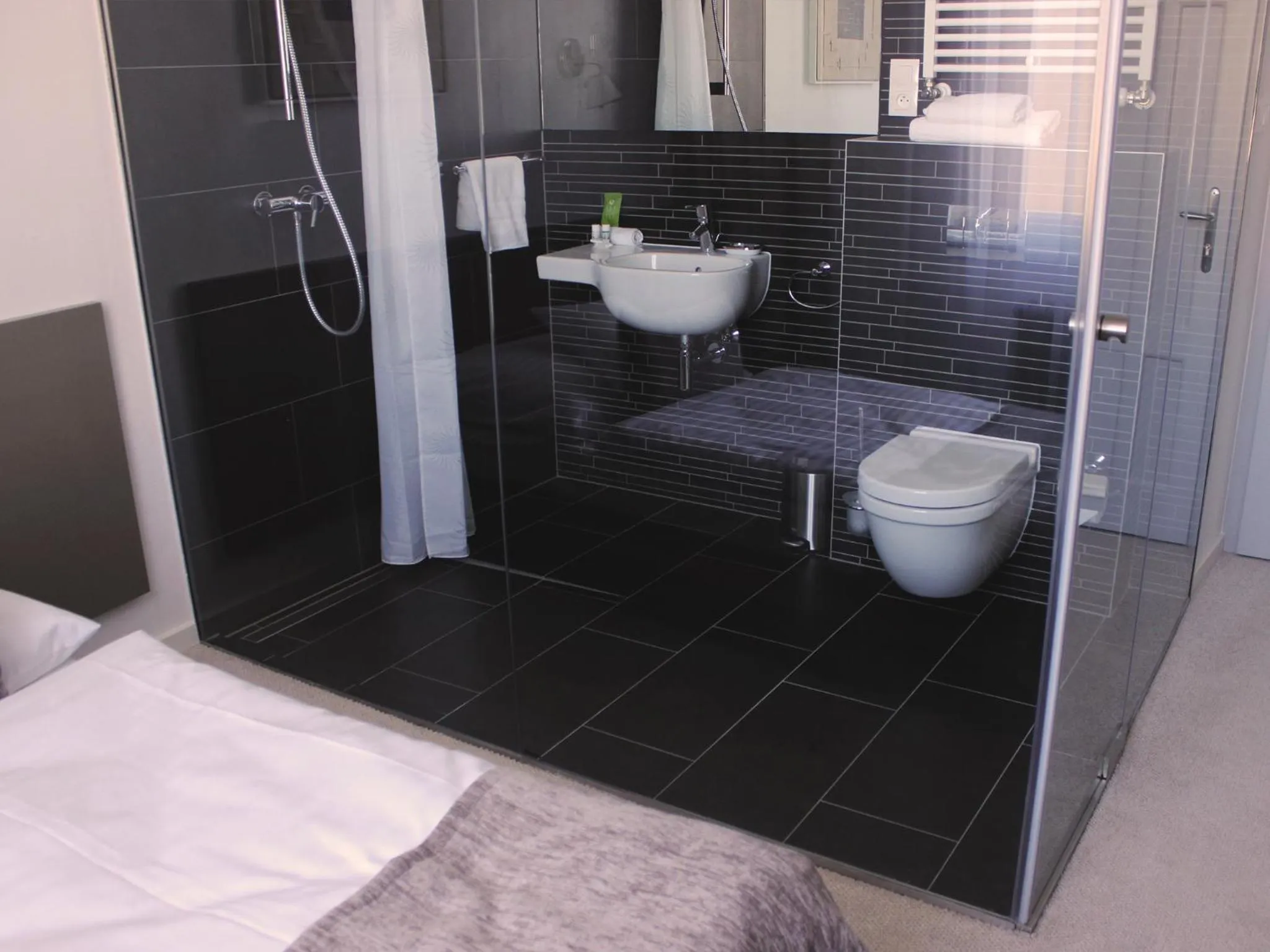 Bathroom in Hotel Lev