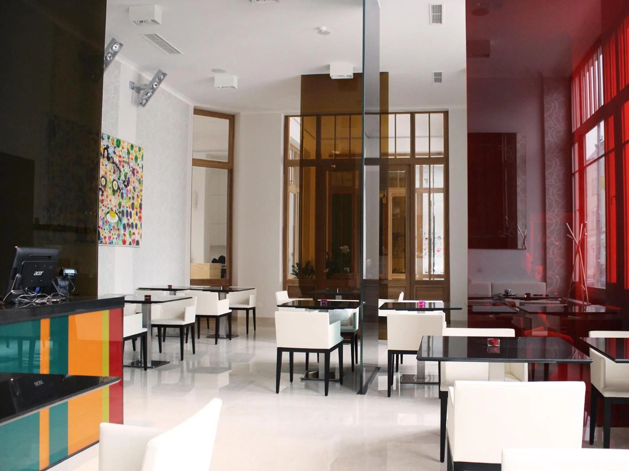 Lounge or bar in Hotel Lev